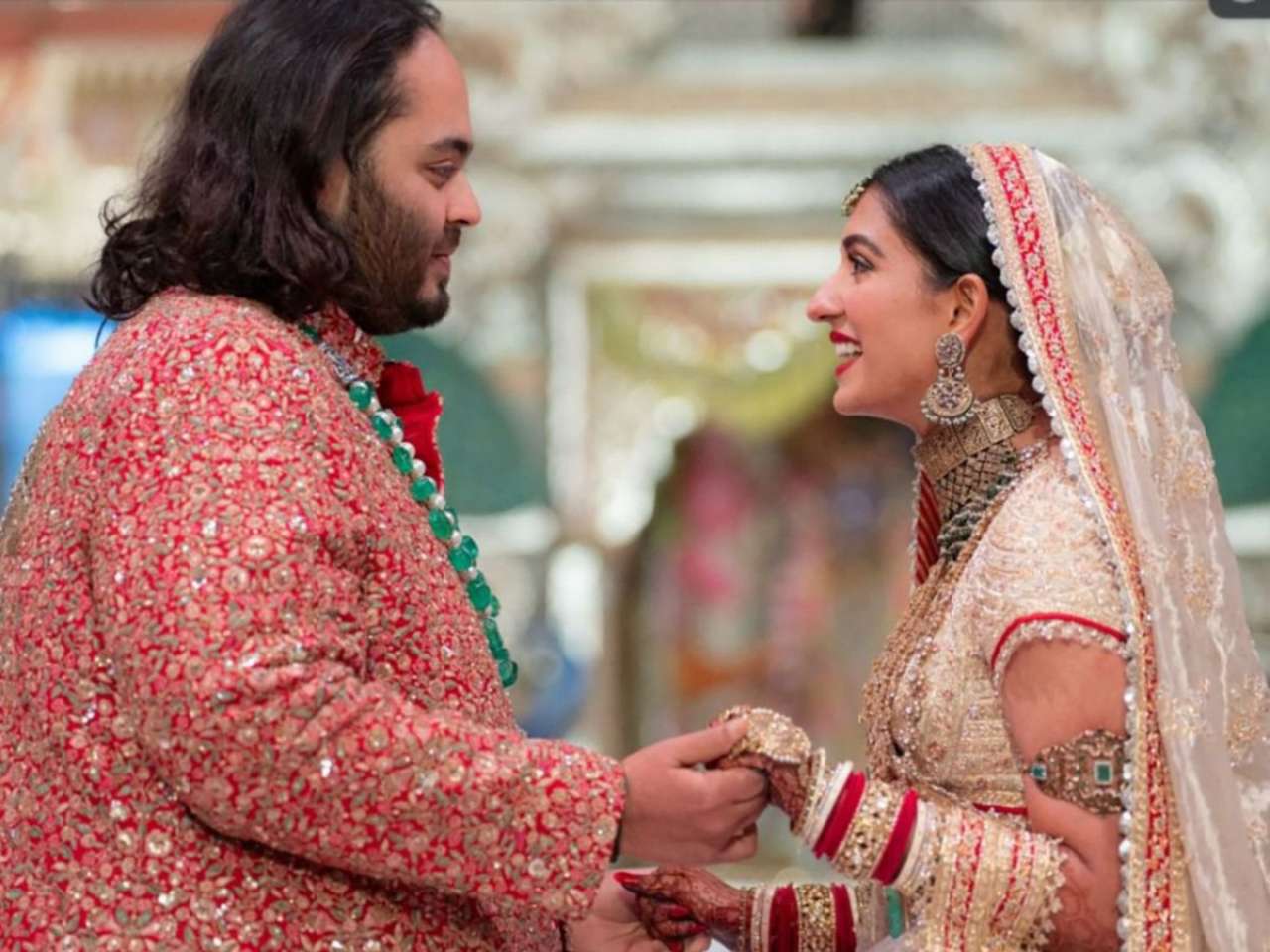 Radhika Merchant and Anant Ambani