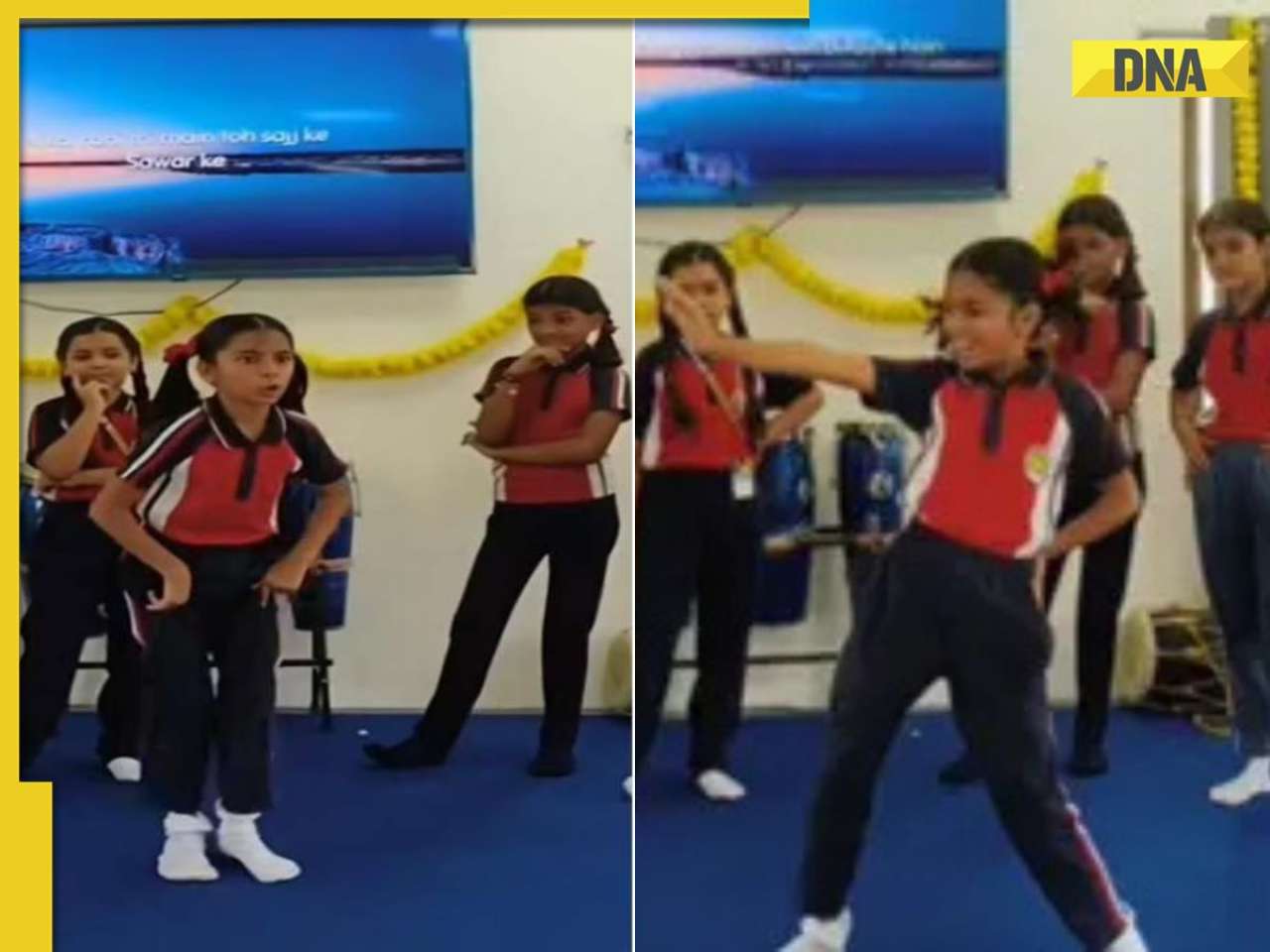 Viral video: Little girl's adorable dance to 'Aayi Nai' impresses internet, watch