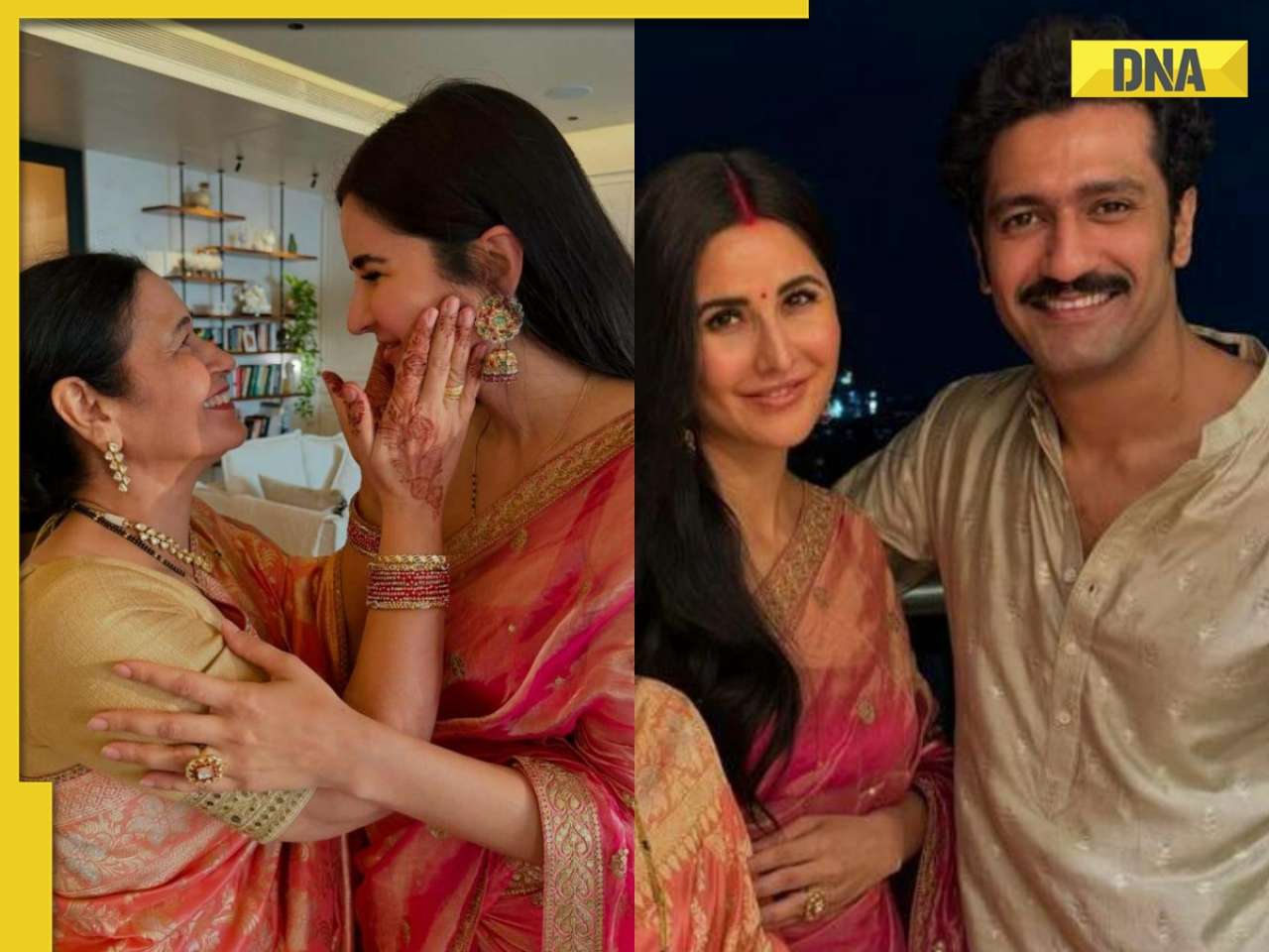 In pics: Katrina Kaif’s heartwarming bond with Vicky Kaushal’s mom at Karwa Chauth 2024 wins internet