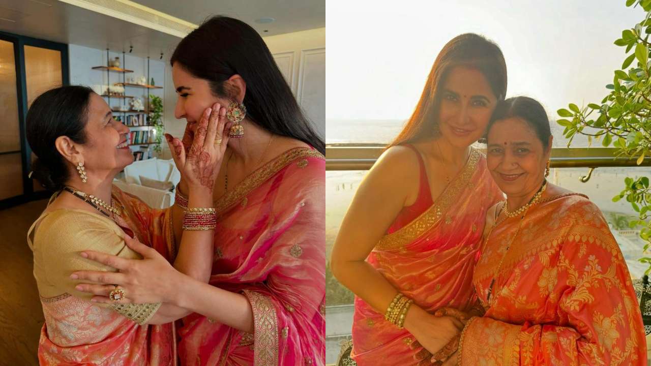 Katrina Kaif and Veena Kaushal