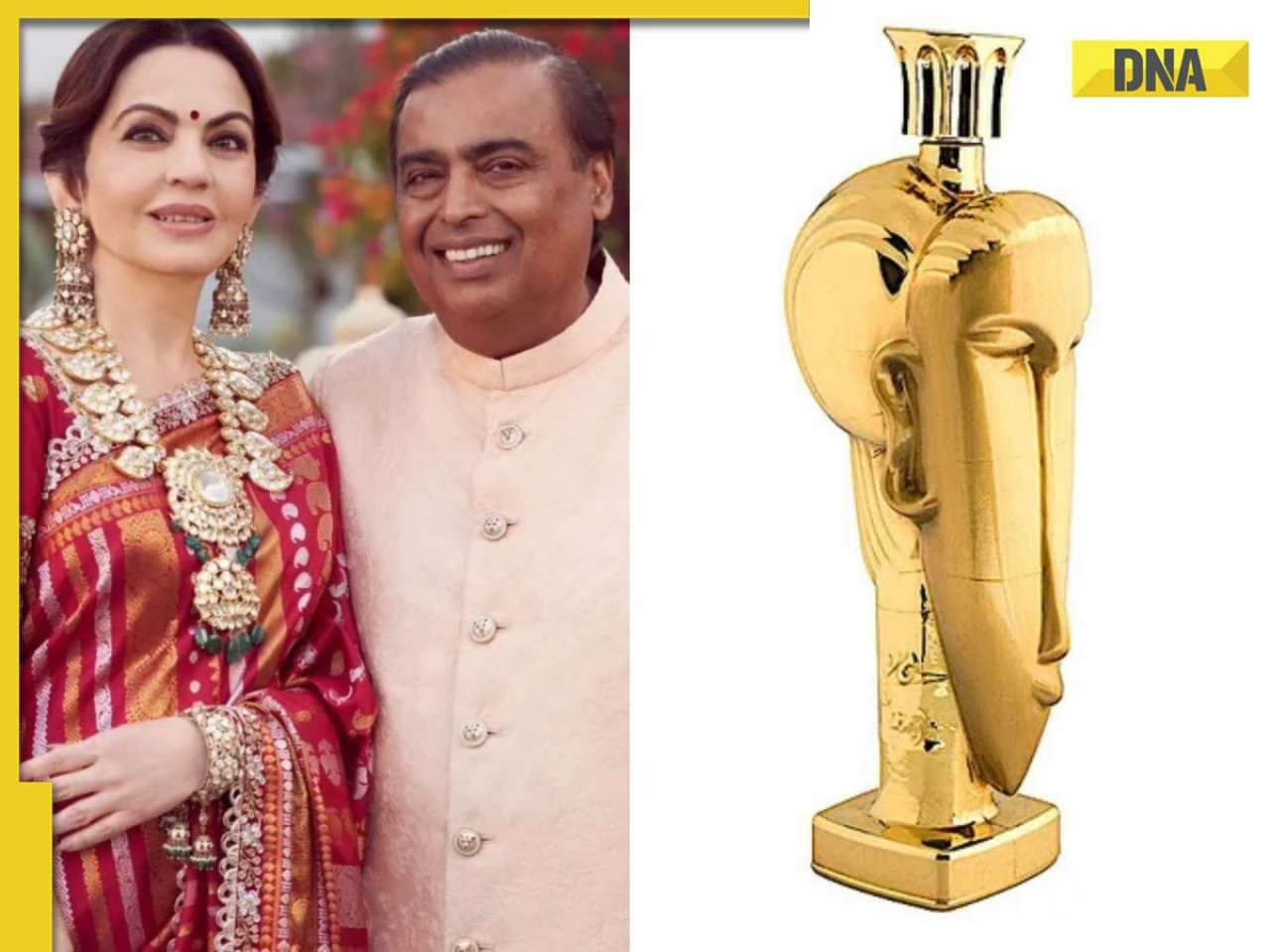 Mukesh Ambani's wife Nita Ambani drinks world's 'most expensive' water, with bottle covered with gold, it costs Rs...