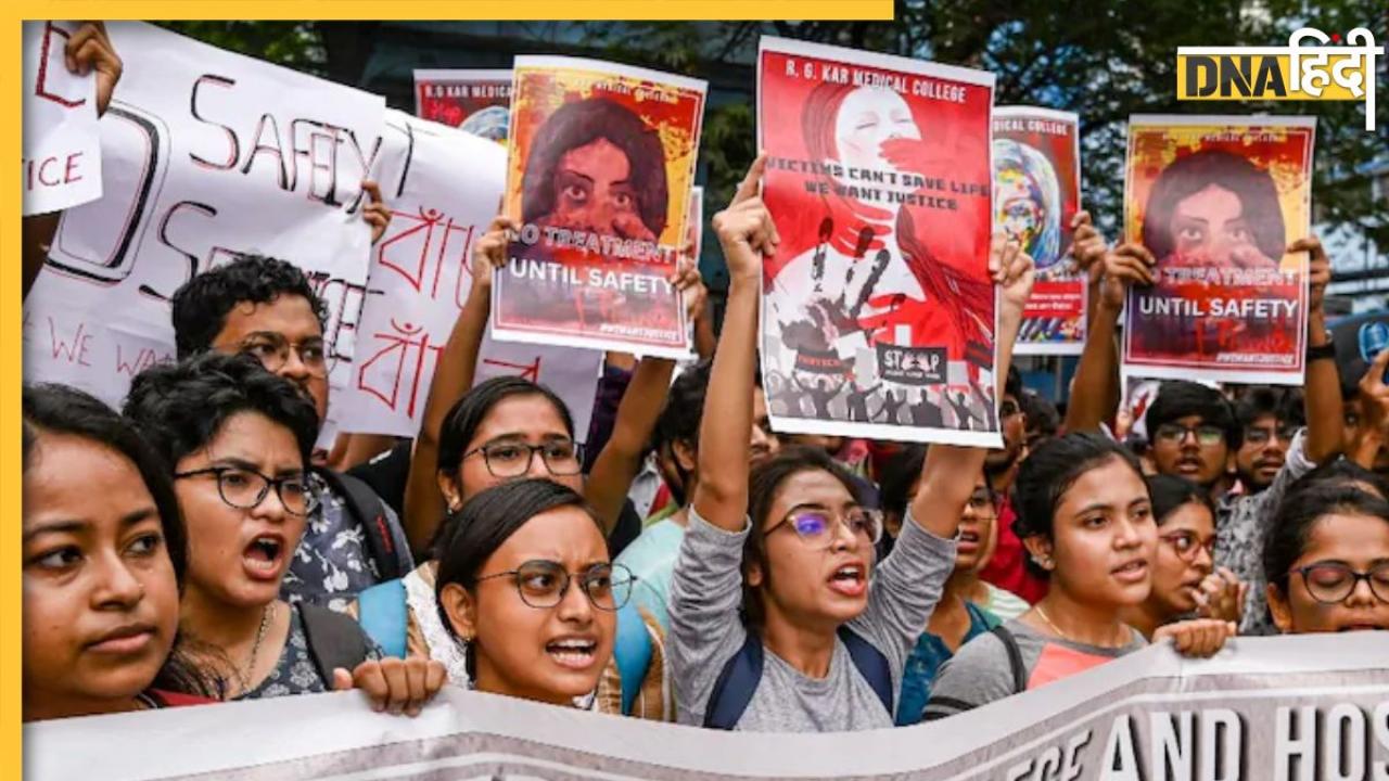 Kolkata Rape-Murder Case: नहीं थमा जूनियर डॉक्टर्स का प्रदर्शन, 10 सूत्रीय मांगों को लेकर अनशन