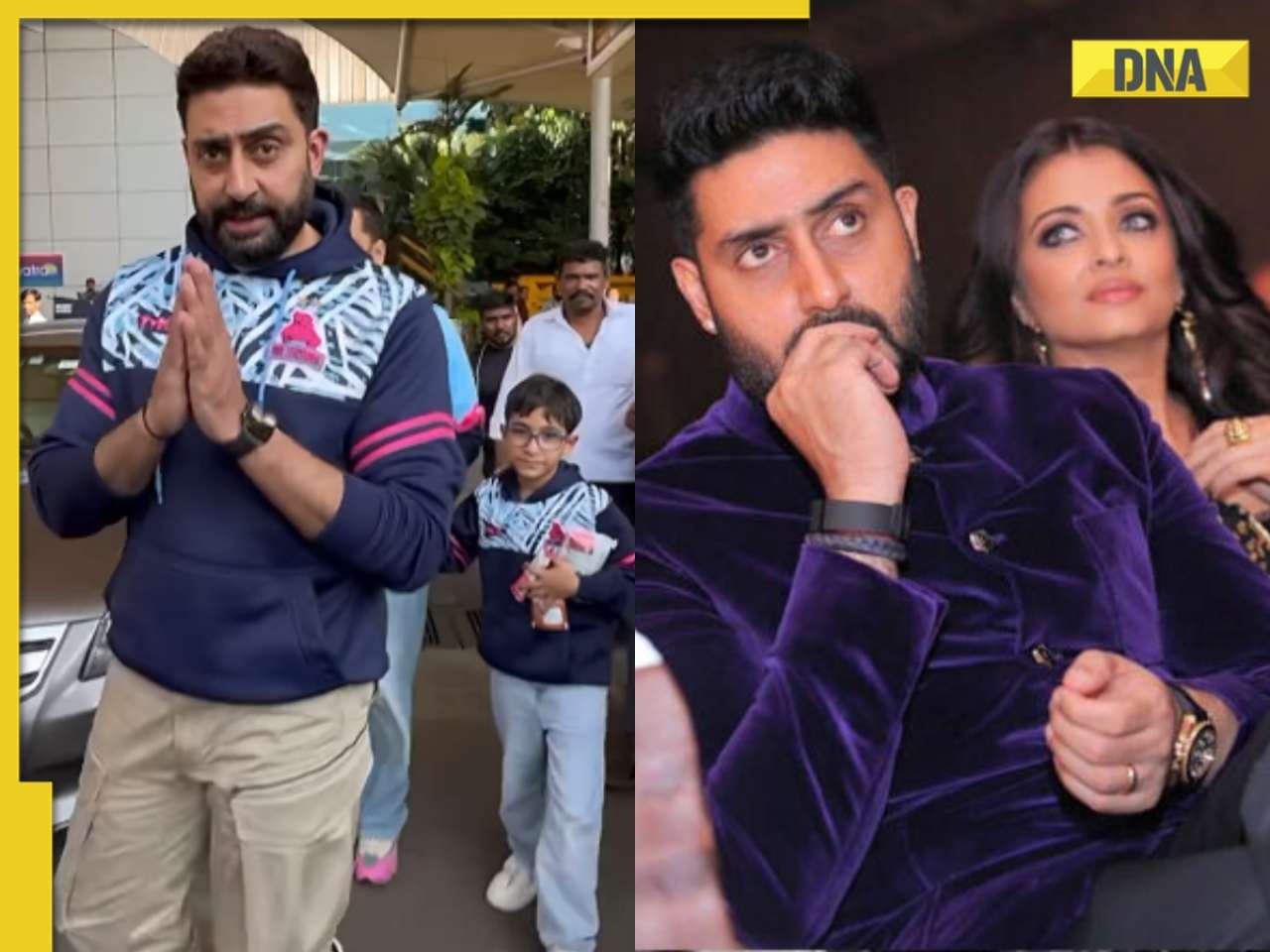 'Bas bhaiya...': Abhishek Bachchan greets paps with folded hands in viral video amid divorce rumours with Aishwarya Rai