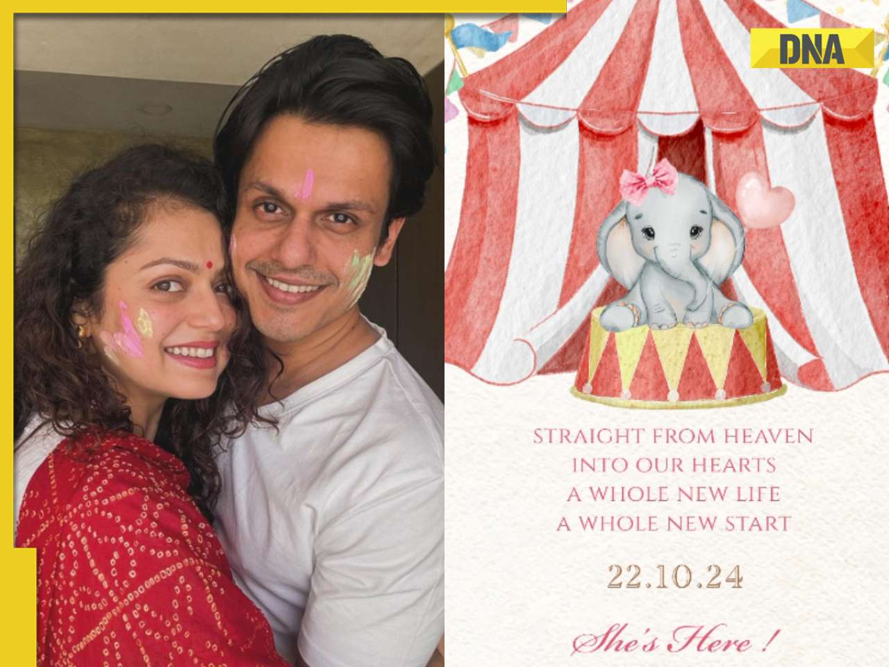 Drashti Dhami, Niraj Khemka blessed with a baby girl; Mouni Roy, Surbhi Jyoti, Nakuul Mehta congratulate couple