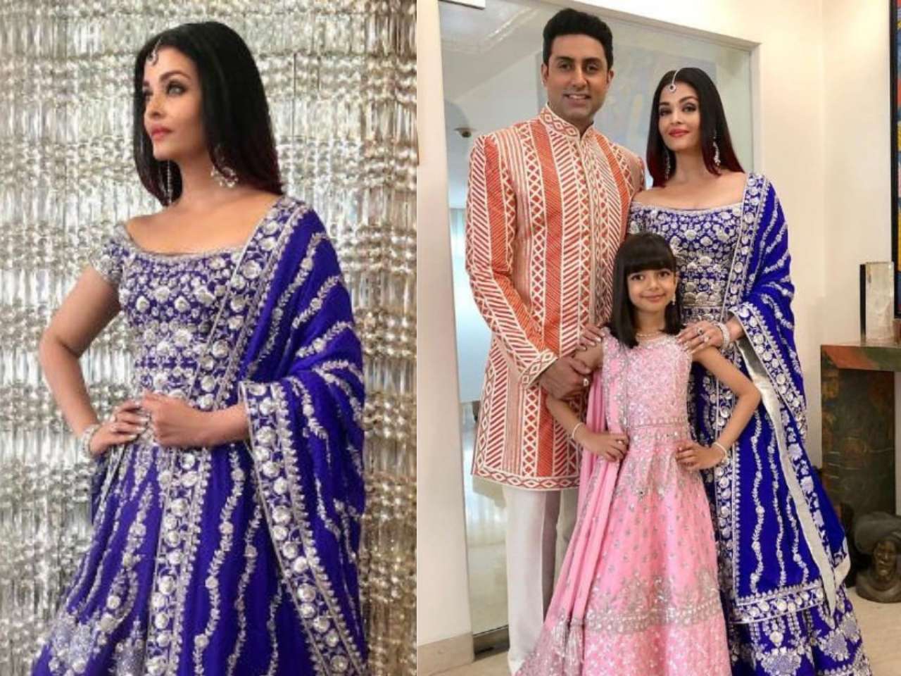 Aishwarya’s Royal Blue Lehenga