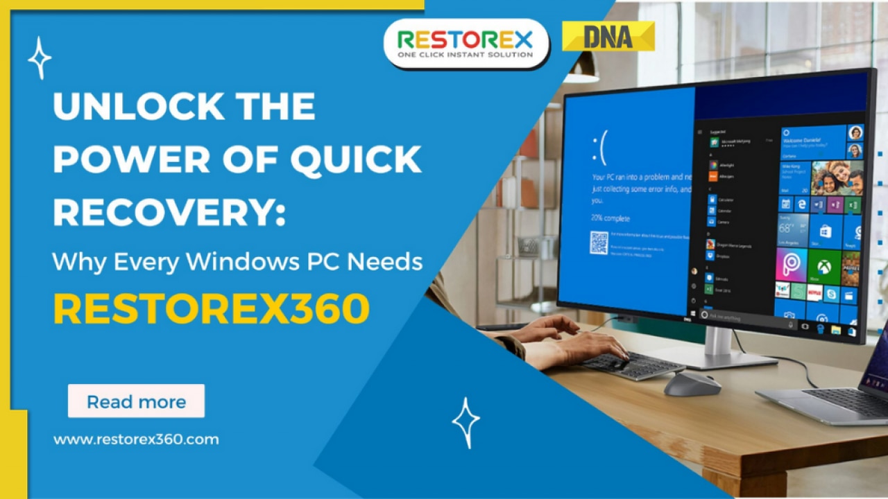 Unlock the Power of Quick Recovery: Why every windows PC needs RestoreX360