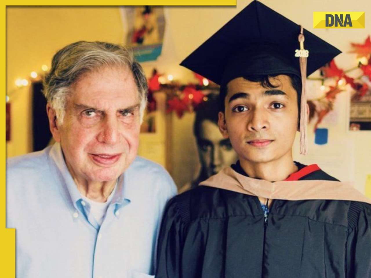 Ratan Tata gave Shantanu Naidu personal loan for studying MBA in Cornell University of Rs... 