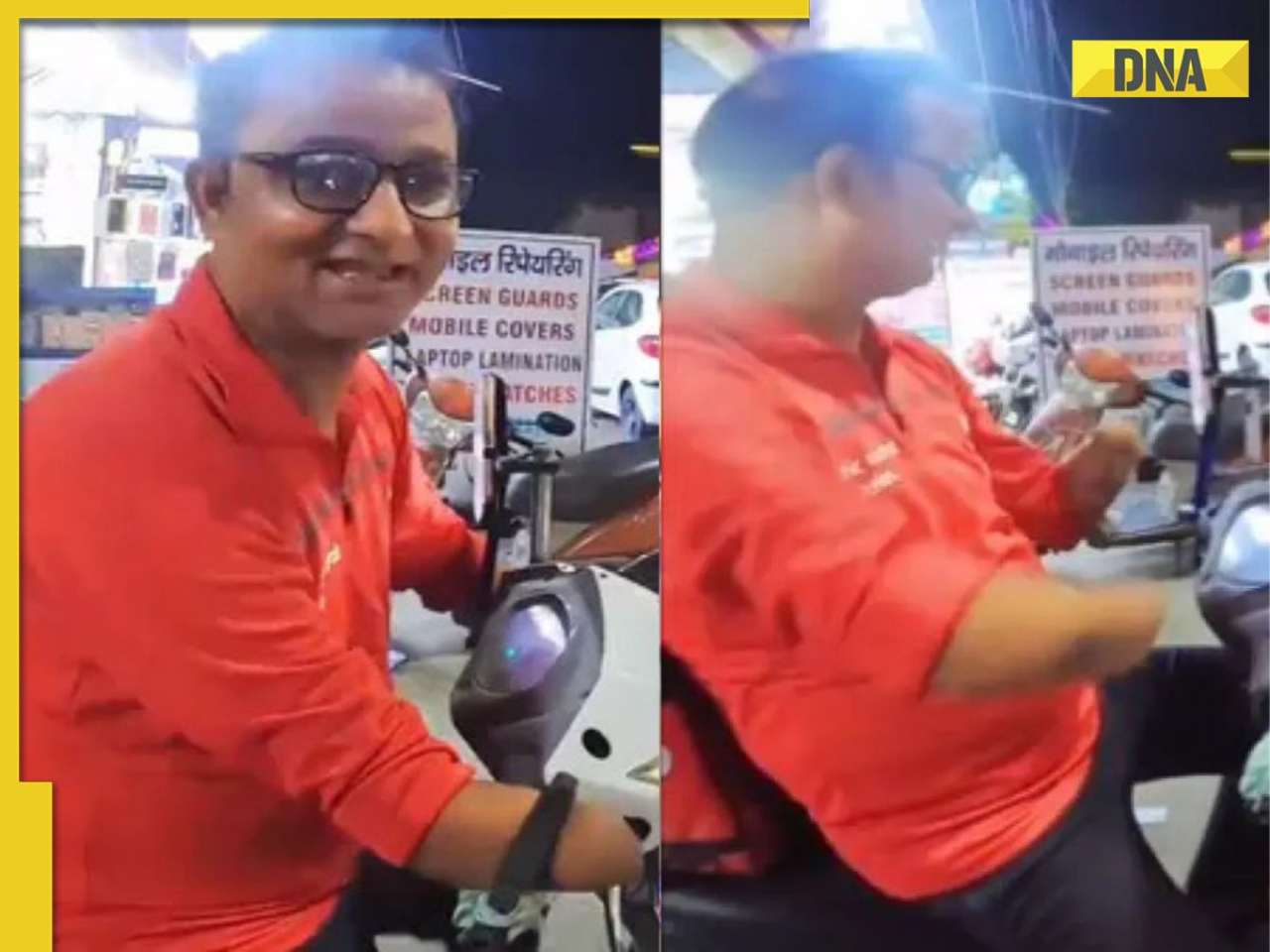 ‘True Hero’: Zomato delivery agent with no hands becomes inspires internet