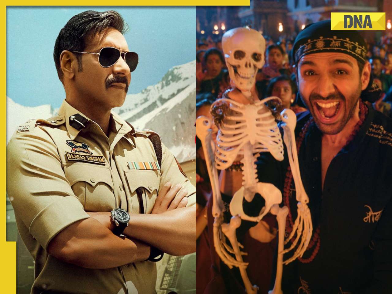 Singham Again vs Bhool Bhulaiyaa 3: Ajay Devgn film races ahead of Kartik Aaryan-starrer in advance bookings