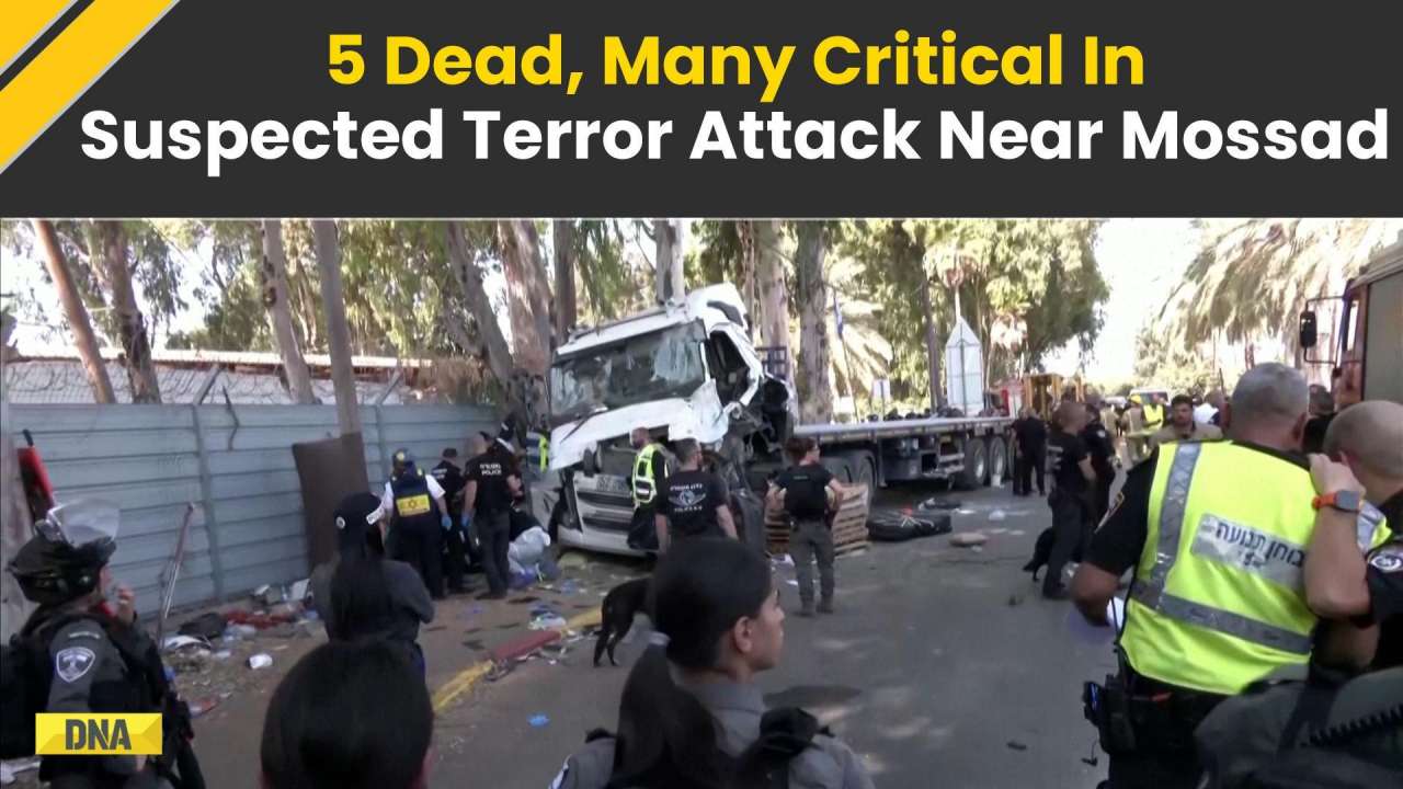 Israel Iran War: Terror Attack Near Mossad HQ In Tel Aviv; 5 Dead, Many Critical | Iran Israel War