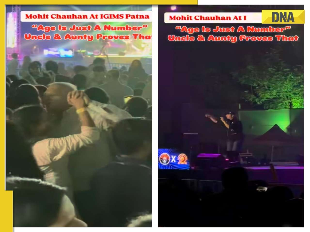 'Either this or nothing': Elderly couple dances at Mohit Chauhan's concert, WATCH viral video 