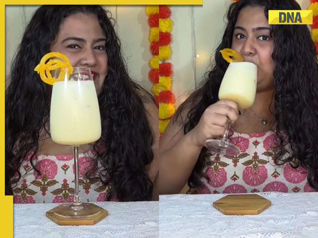 Girl's jalebi-rum cocktail video goes viral, social media says 'uff moment', WATCH