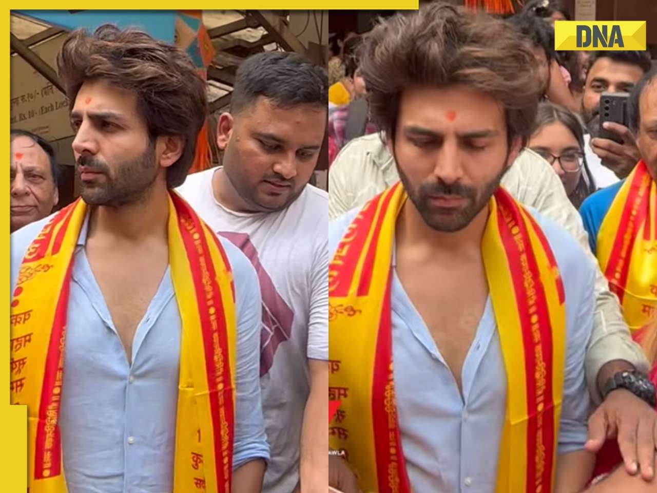 Bhool Bhulaiyaa 3 vs Singham Again live updates: Kartik Aaryan visits Siddhivinayak temple on release day