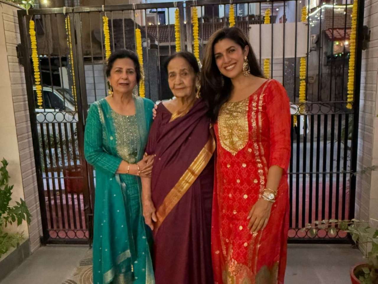 Nimrat Kaur with her special ladies