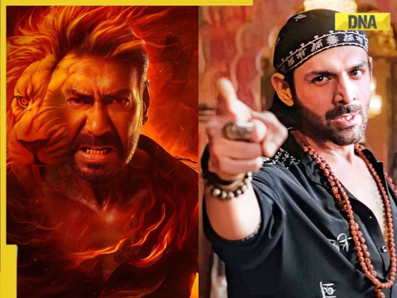 Bhool Bhulaiyaa 3 vs Singham Again box office battle day 2: Ajay's film earns Rs 85 cr, Kartik's film mints Rs 72 cr