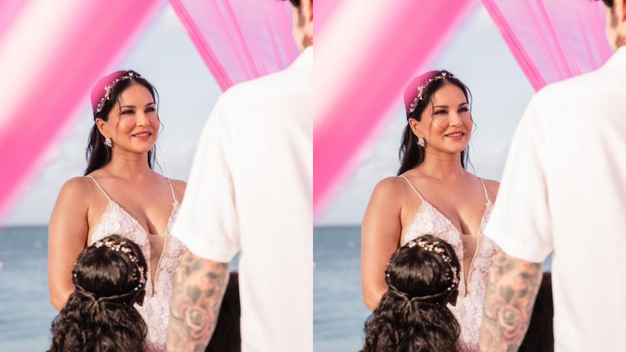 Sunny Leone Daniel webber Renewed Their vows