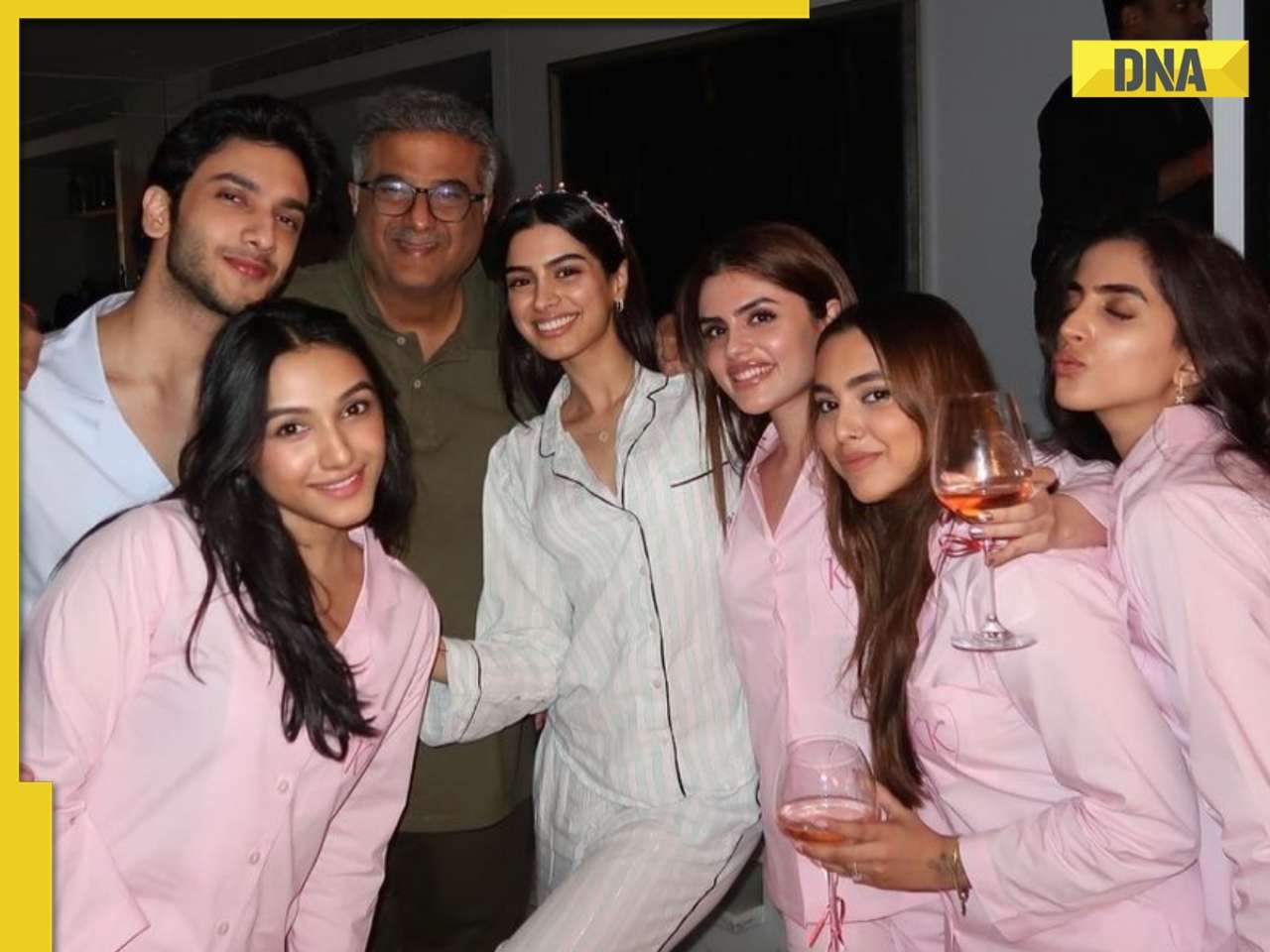 In pics: Khushi Kapoor’s pajama birthday bash feat rumoured boyfriend Vedang Raina, Shanaya Kapoor, Boney Kapoor