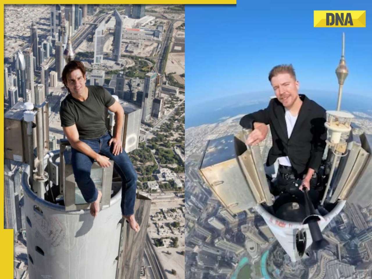 From MrBeast to Tom Cruise: 5 persons who have climbed to top of Burj Khalifa