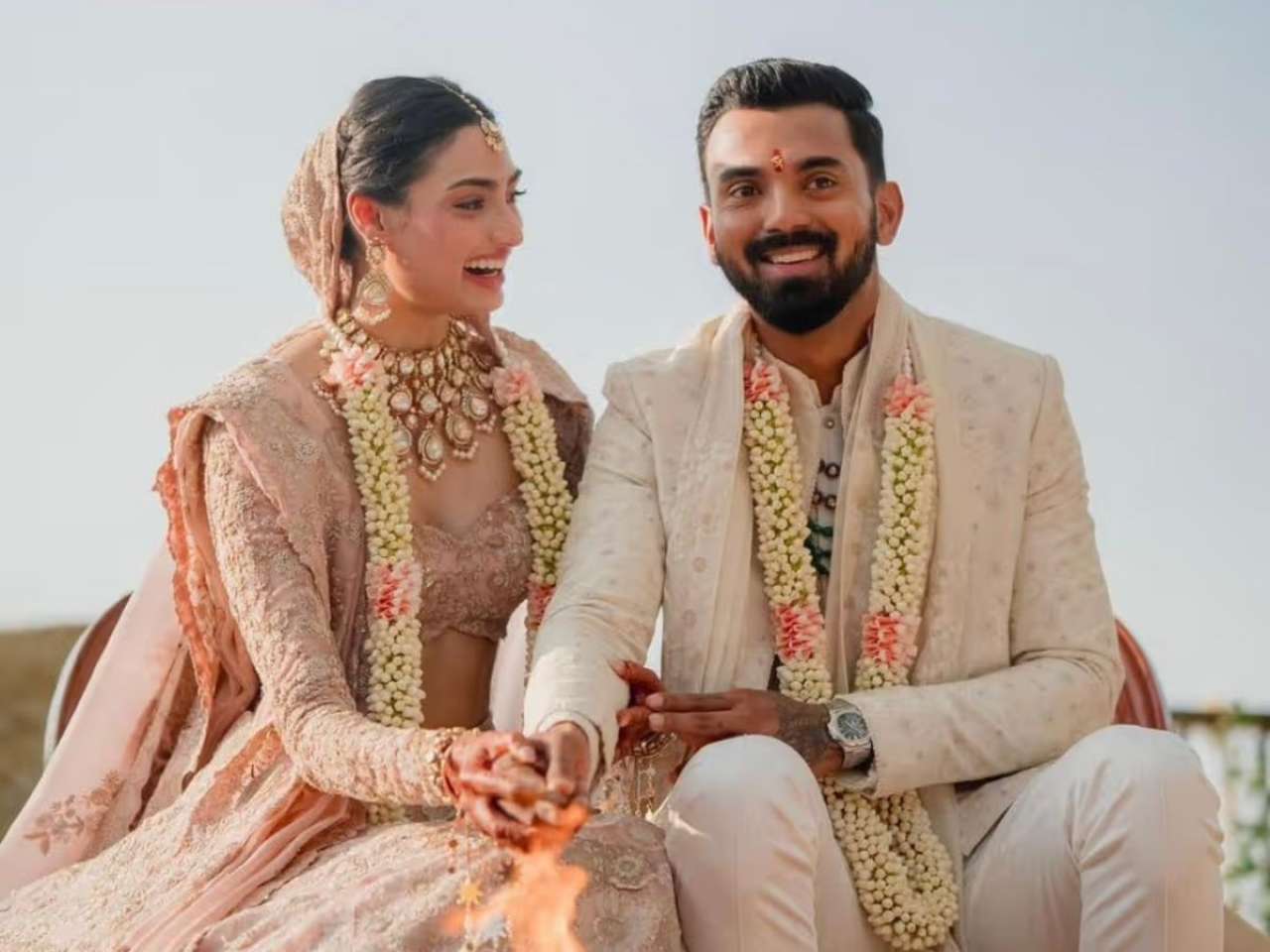 Athiya Shetty and KL Rahul got married in...