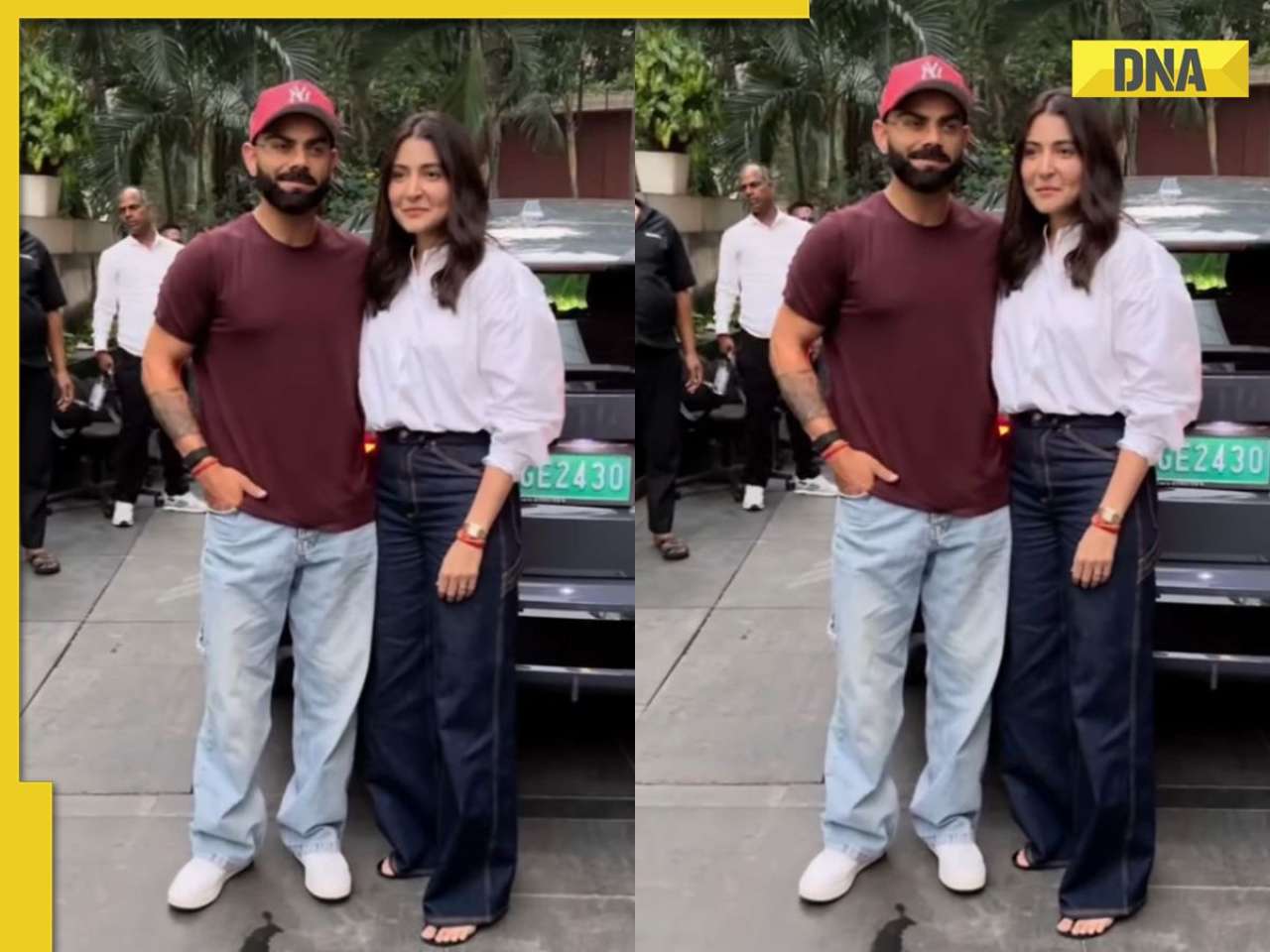 Anushka Sharma, Virat Kohli make heads turn in Mumbai, watch