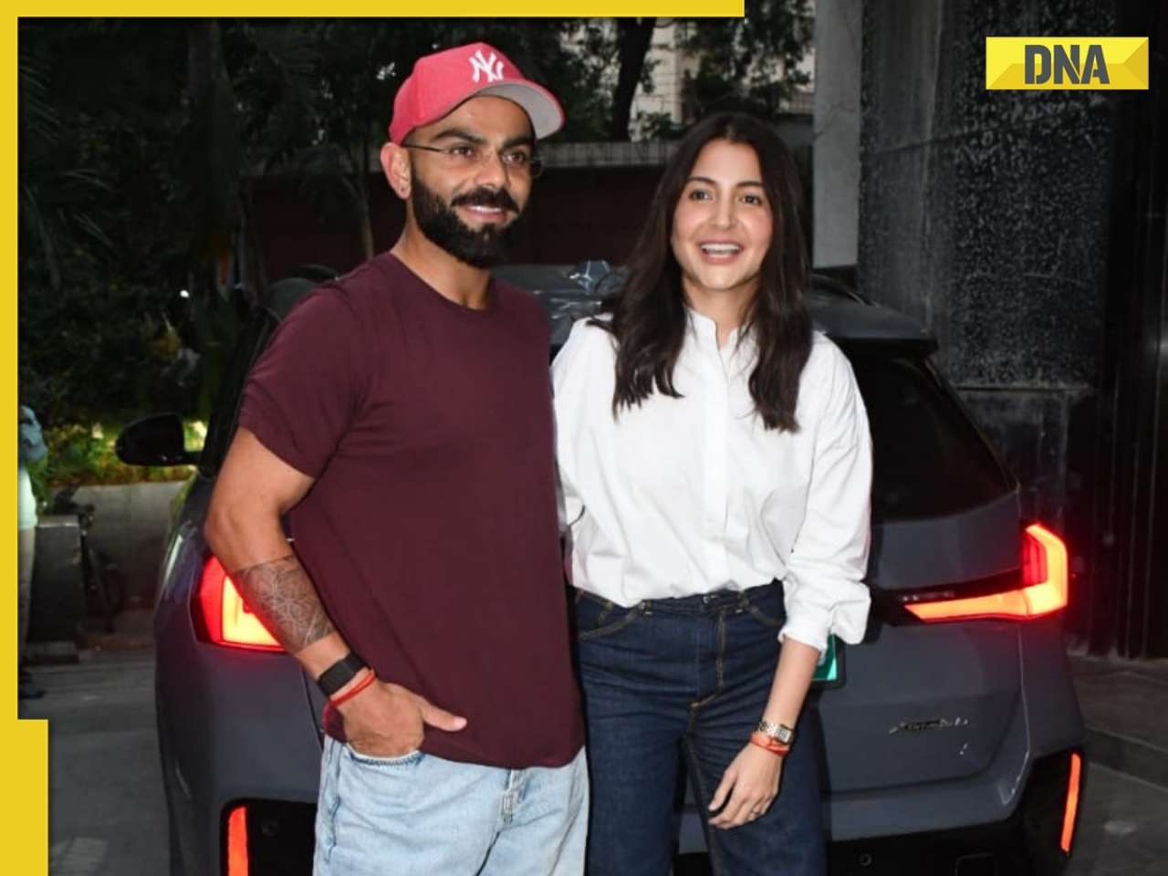 Anushka Sharma, Virat Kohli pose together at Neha Dhupia’s daughter’s birthday bash; fans say ‘Virushka content finally’