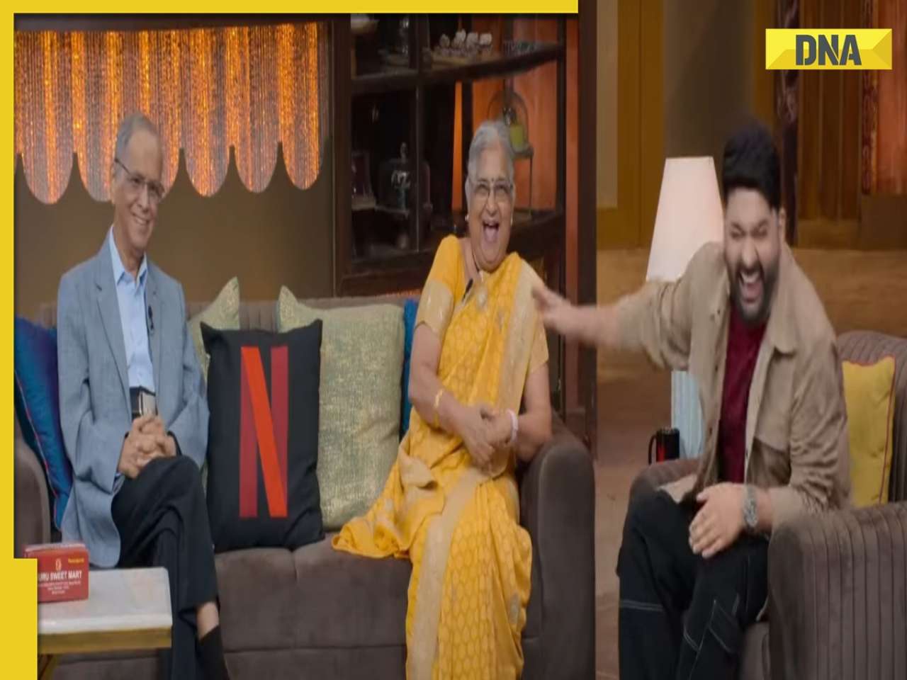 The Great Indian Kapil Show: Narayana Murthy, Sudha Murthy are couple who proves opposites attract! 'We find a...'