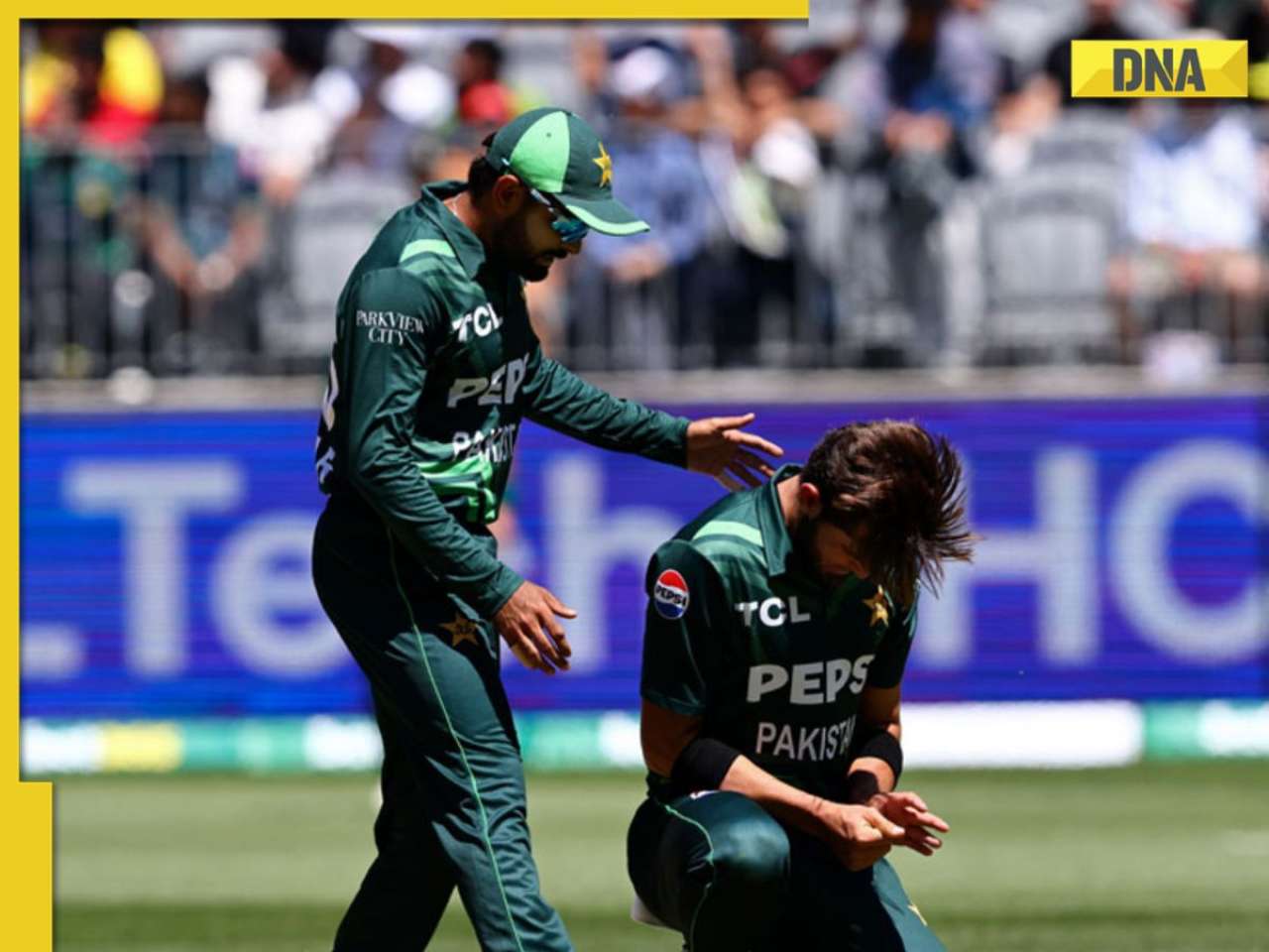 Dr Babar Azam? Pakistan star batter turns physio for Shaheen Afridi after injury in AUS vs PAK 3rd ODI