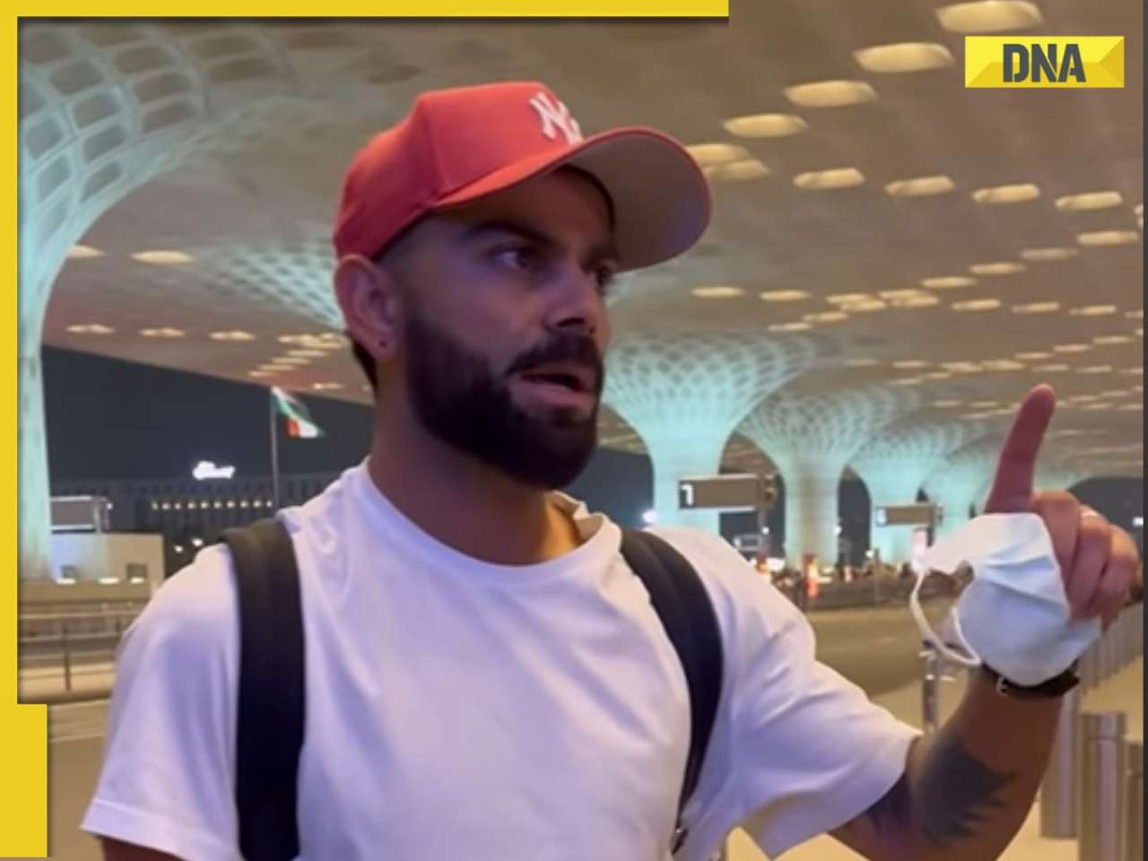 Watch: Virat Kohli gets annoyed at Mumbai airport, asks paps to stay away from…