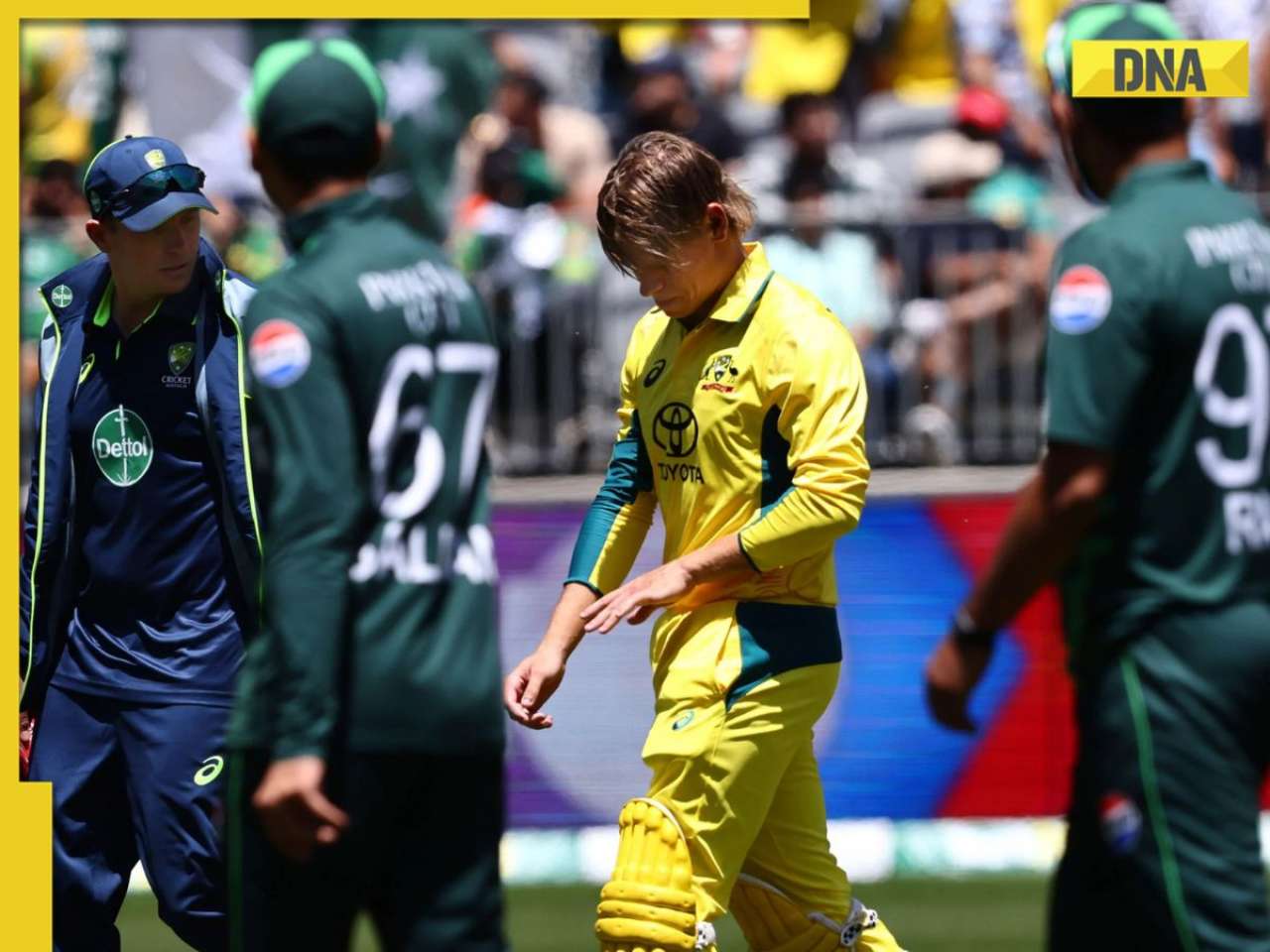 Mohammad Hasnain’s brutal delivery fractures Australia star's hand, rules him out of AUS vs PAK T20I series