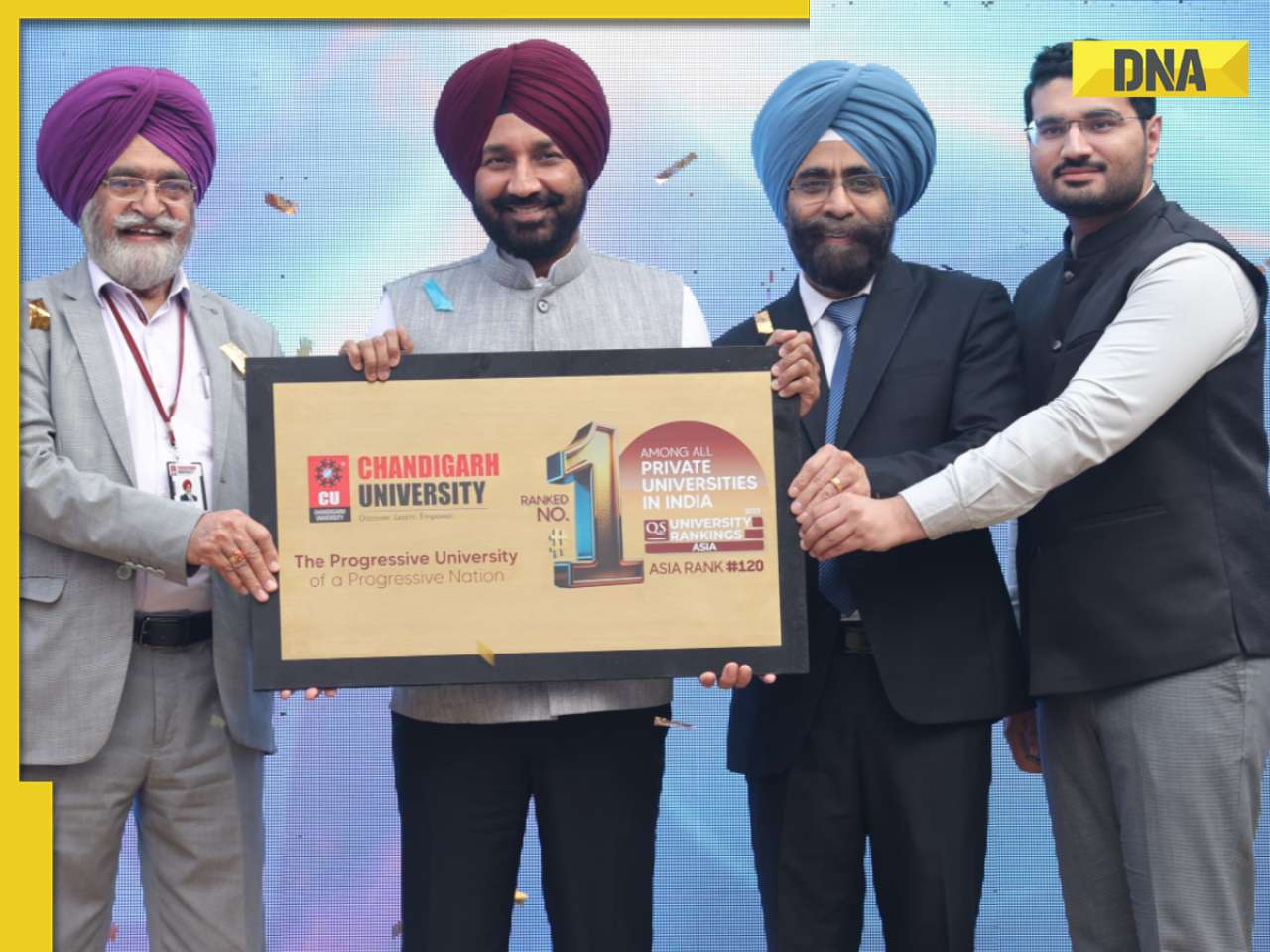 Chandigarh University Ranked 1st Among All Indian Private Universities in QS Asia University Rankings 2025