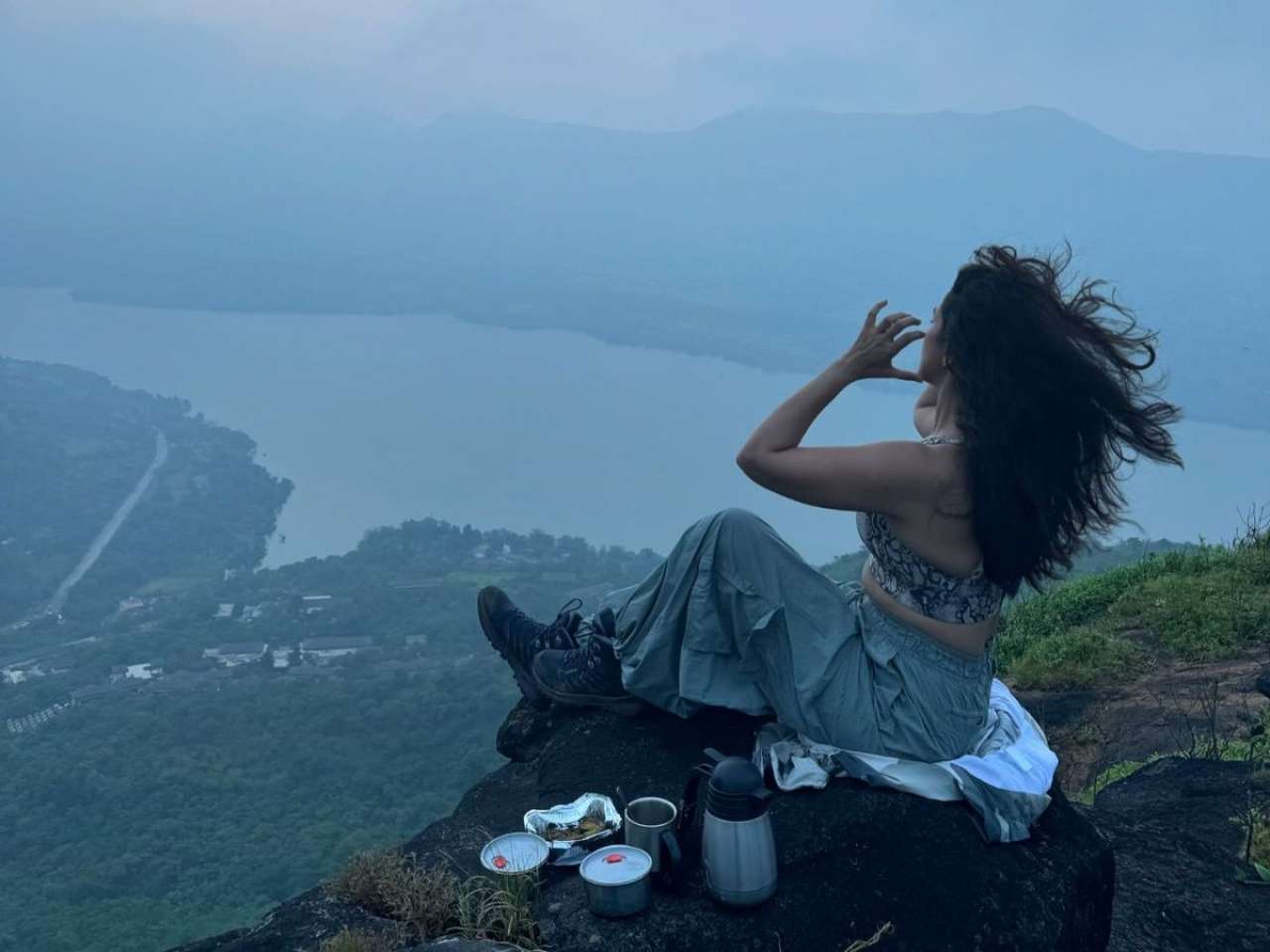 Nimrat Kaur is giving high vacation goals