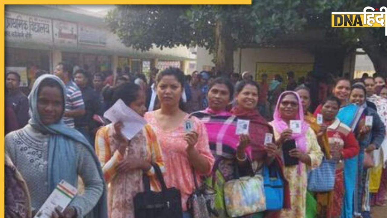 Jharkhand Election Live: झारखंड में 1 बजे तक 46% वोटिंग, CM हेमंत ने किया मतदान