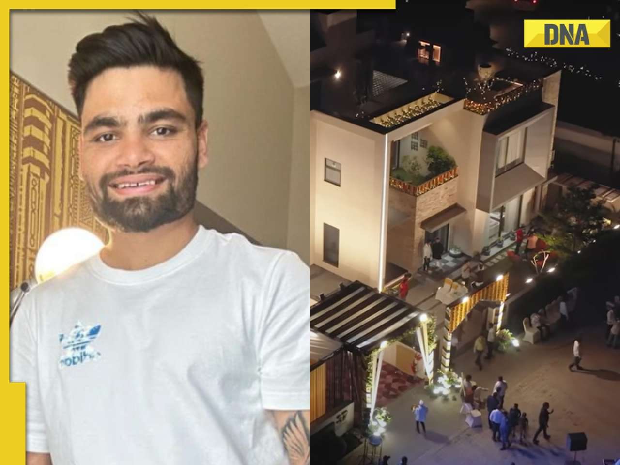 WATCH: Inside Rinku Singh's Rs 3.5 crore luxurious house with rooftop bar, private pool