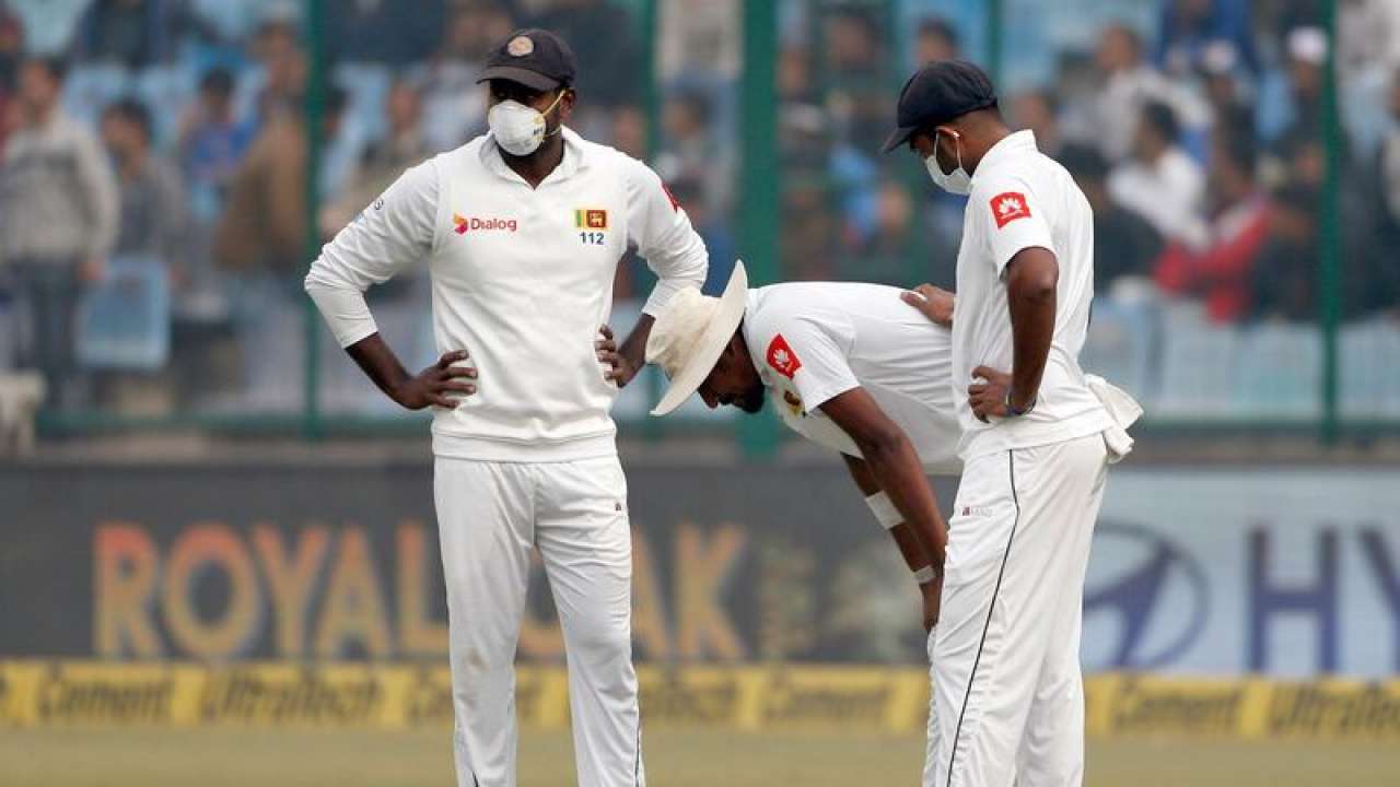 Toxic smog during Delhi Test