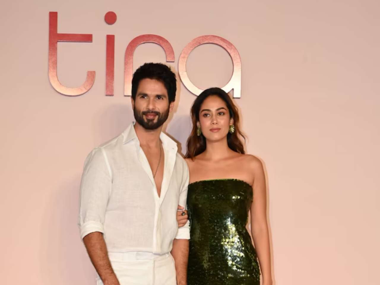 Shahid Kapoor attended the launch with his wife Mira Rajput