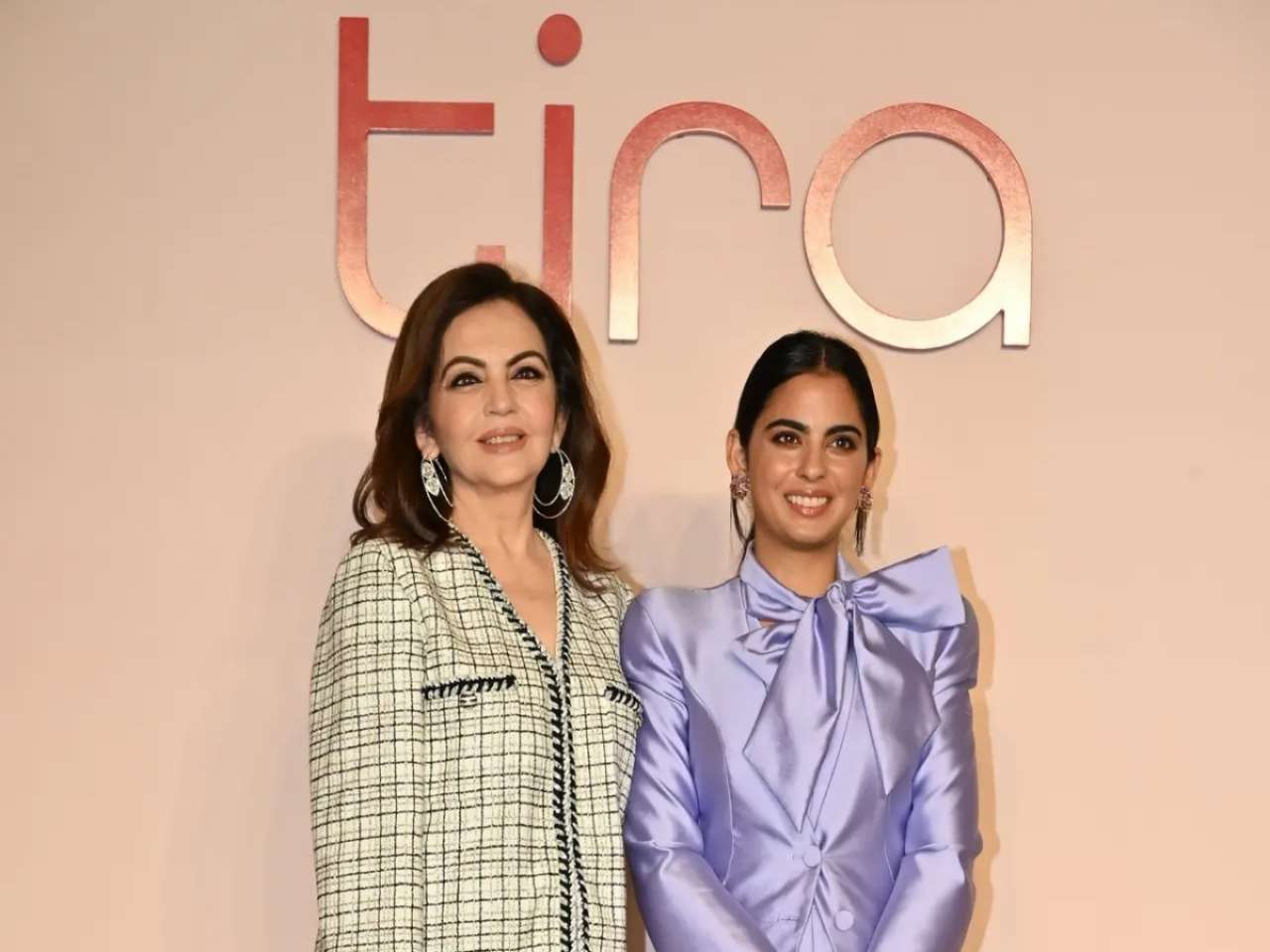 Nita Ambani and Isha Amban