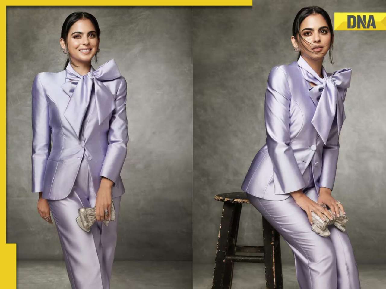 Isha Ambani stuns in Giorgio Armani suit at Tira store launch in Mumbai