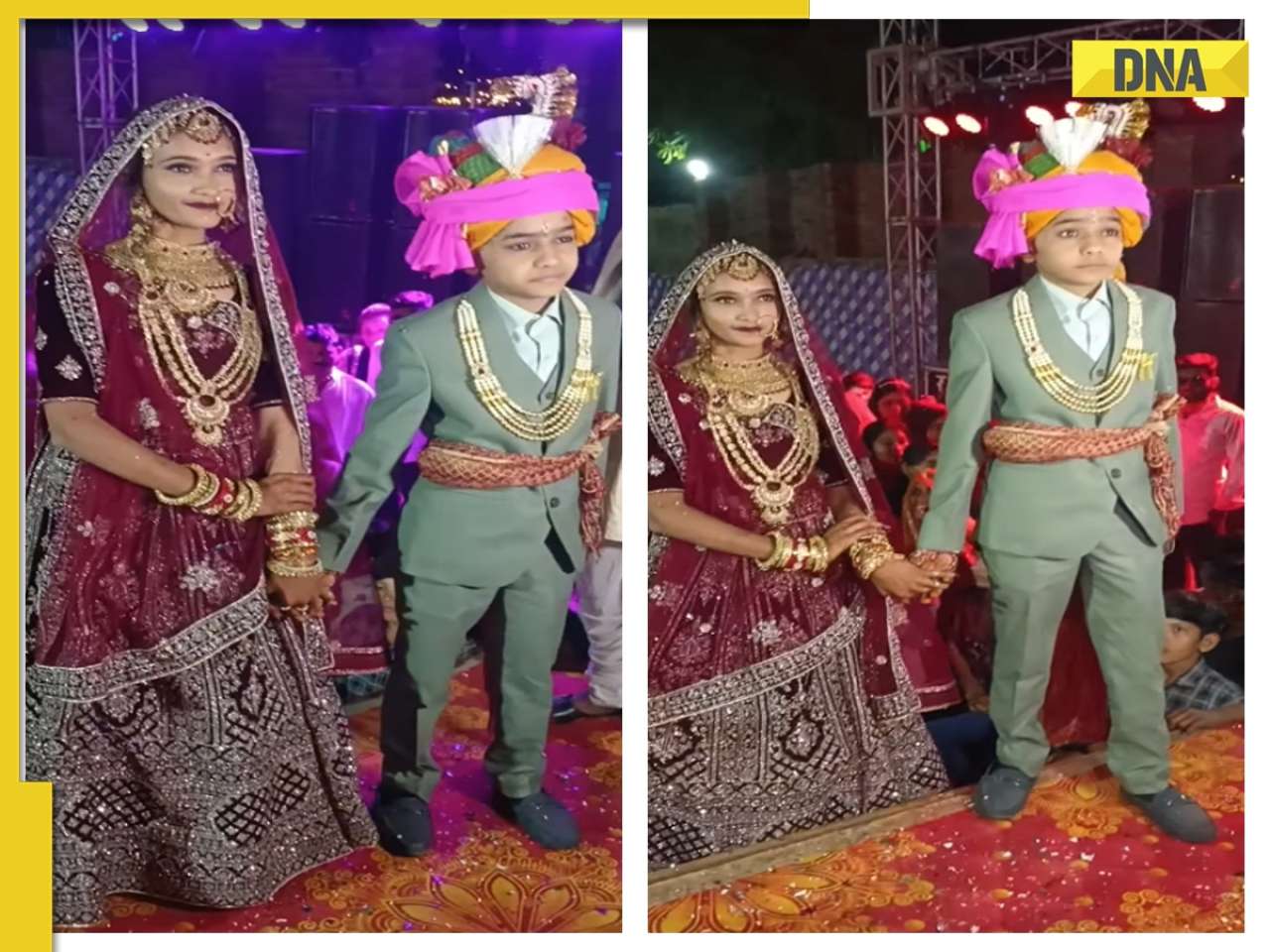 Despite ban on child marriage, viral video showing children in wedding attire draws criticism online, WATCH