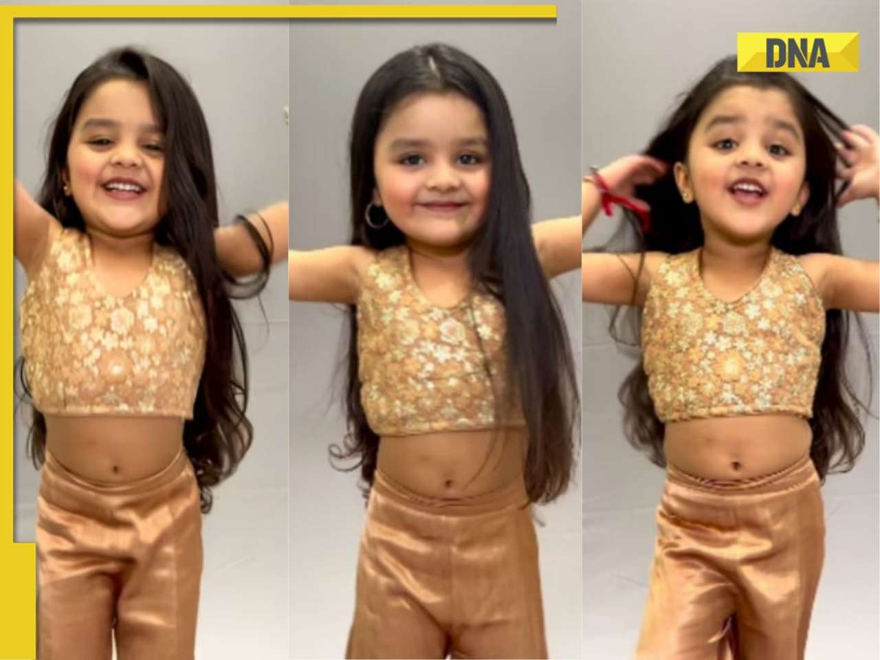 Viral video: Little girl's adorable dance to 'Ishq Vishk Pyaar Vyaar' wins hearts, watch