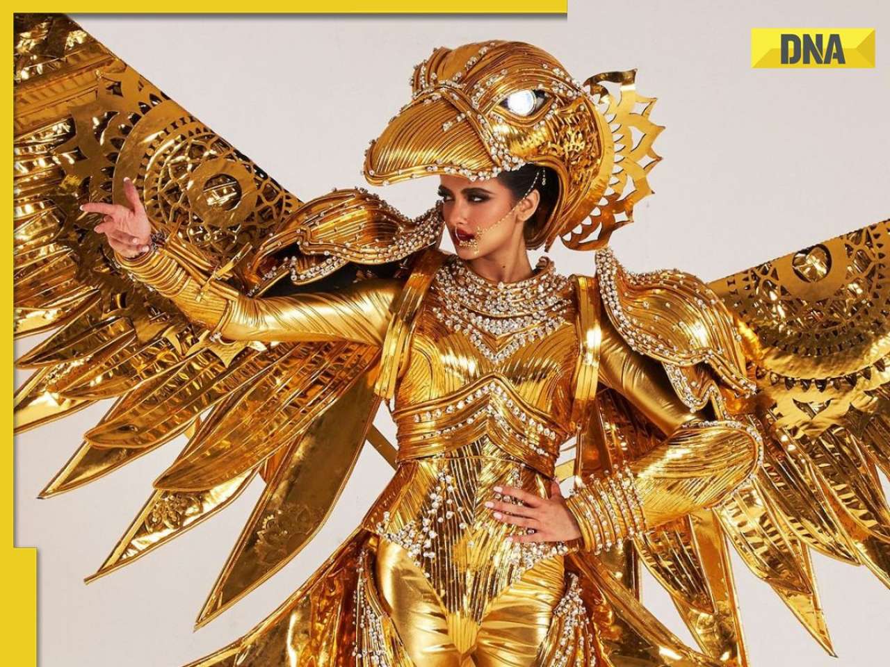 Miss Universe 2024: Rhea Singha dazzles in 'The Golden Bird' dress for National Costume Round