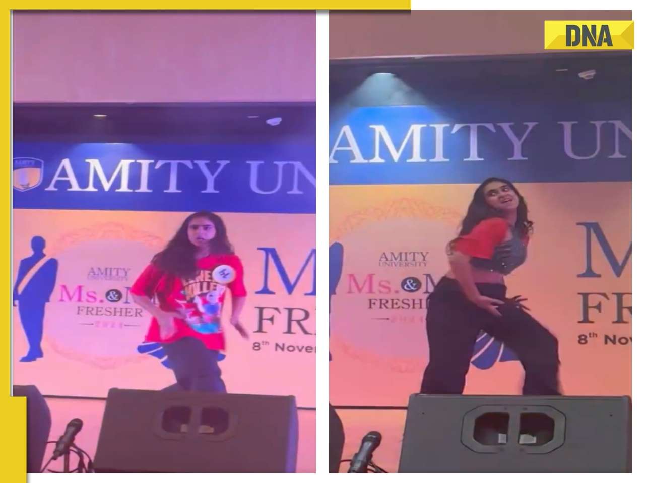 Woman slams Amity student for 'nudity' in dance performance, draws irk from netizens, WATCH viral video 