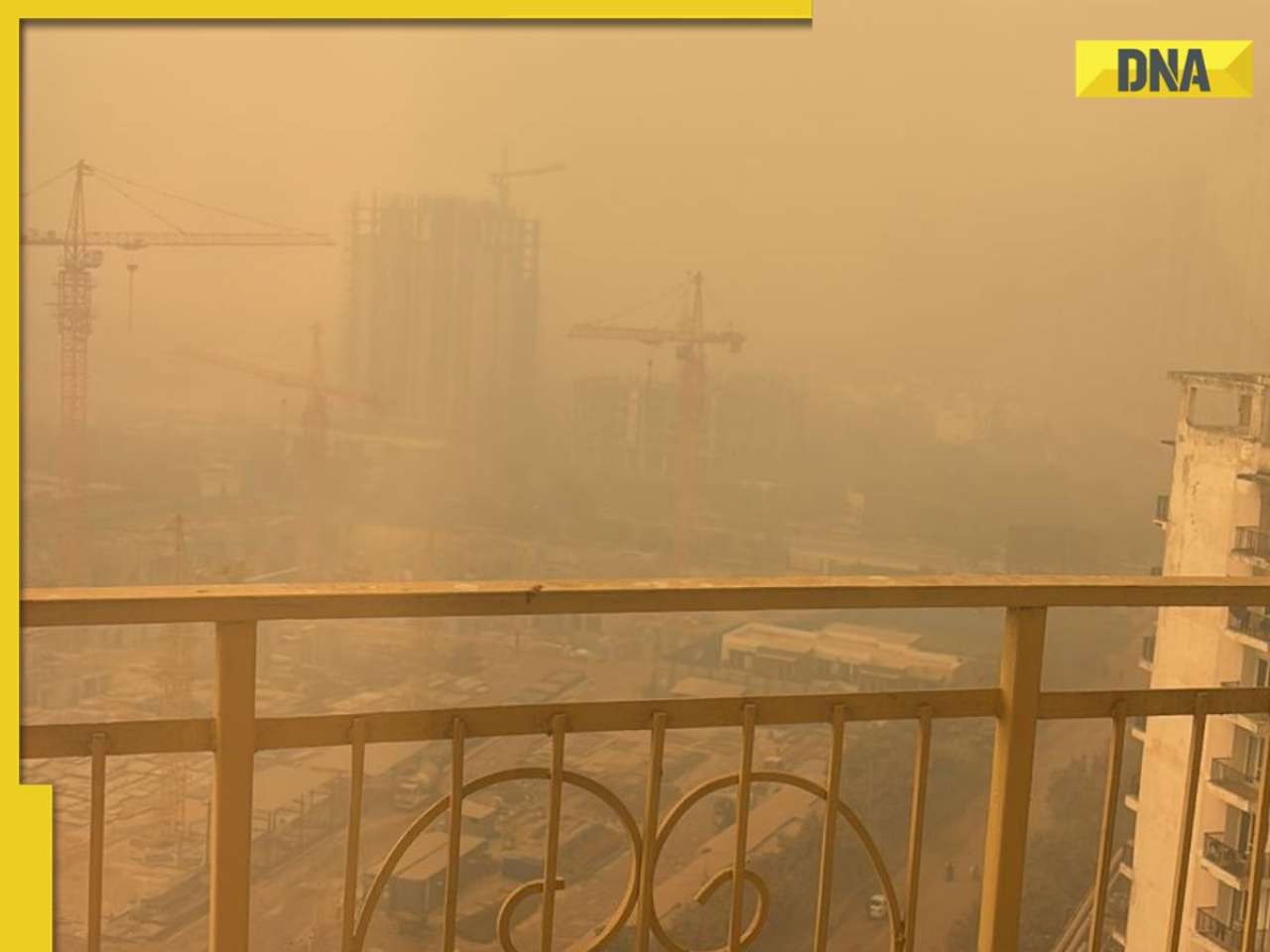 'Chernobyl-like scene in Noida': Viral photo shows city's toxic sky