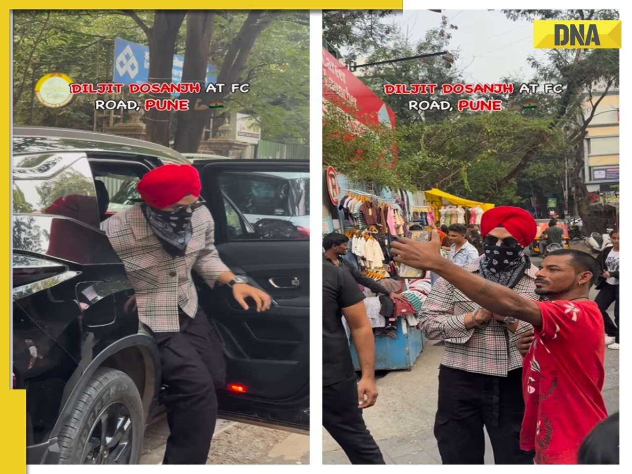 Viral video: Man pulls off prank on people by impersonating Diljit Dosanjh, leaves netizens in splits, WATCH