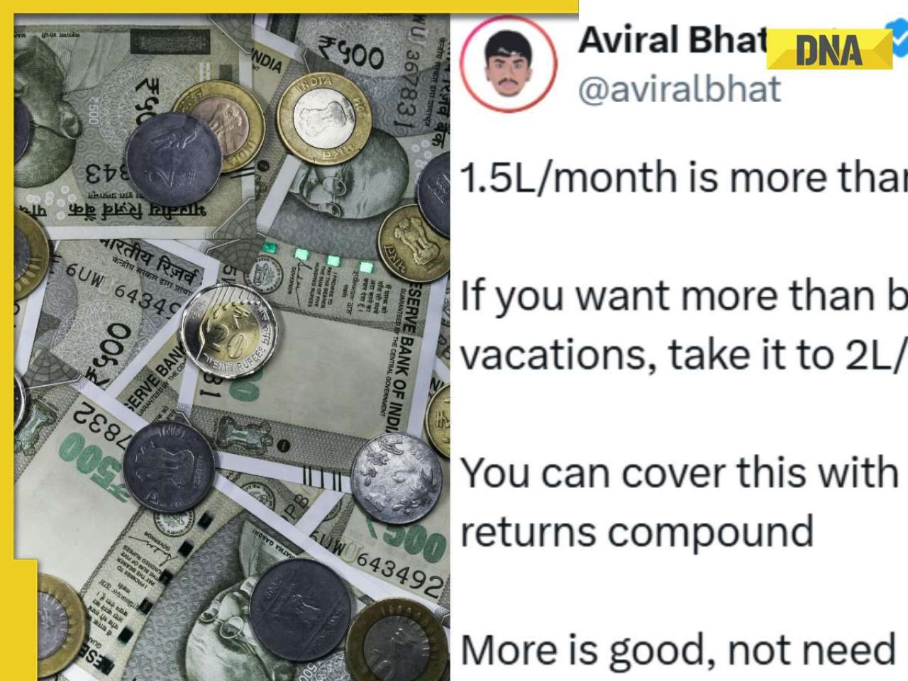 'More than enough to live': IIT alumnus' viral X post sparks debate on how much money is enough to live in India