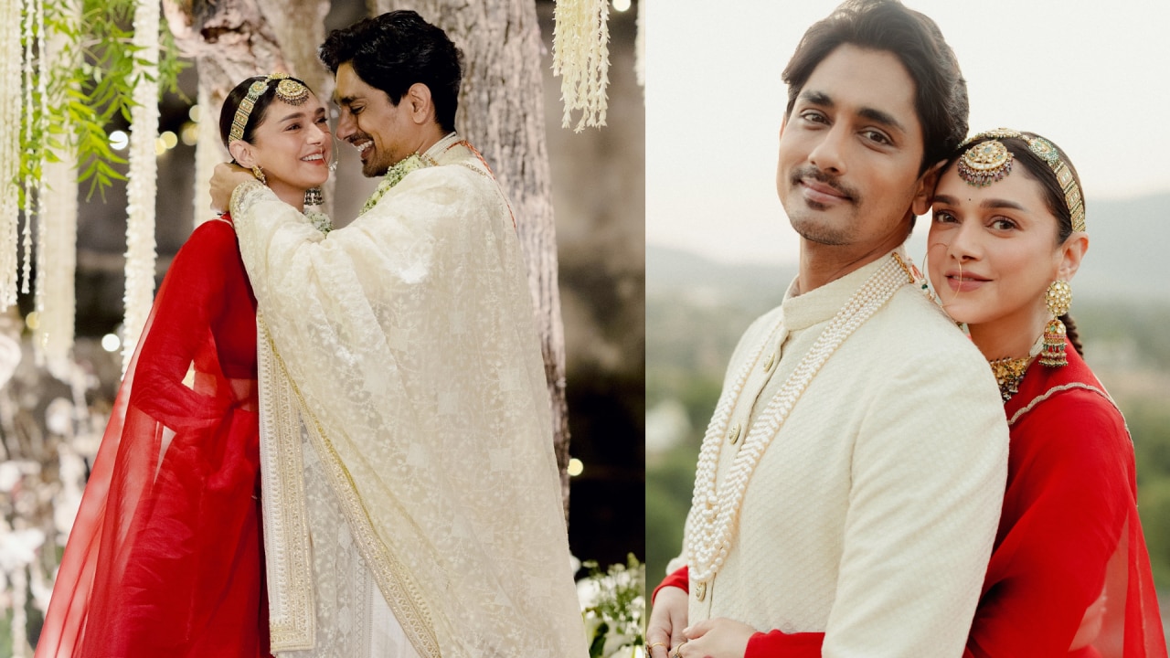 Aditi Rao Hydari Siddharth wedding photoshoot