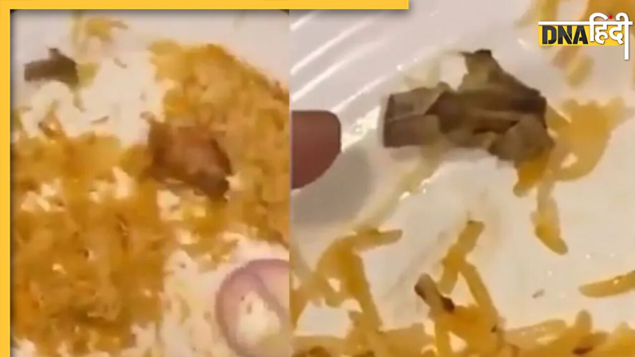 Viral Video: हैदराबाद में चिकन बिरयानी के अंदर निकली जली सिगरेट, रेस्टोरेंट में मच गया हंगामा