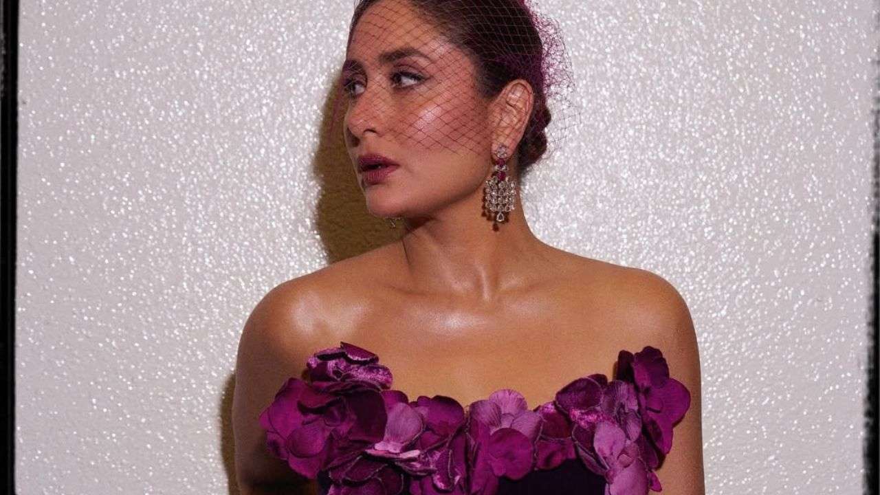 kareena kapoor purple dress Kareena Kapoor Khan Mesmerizes in a Mystical Purple Mermaid-Inspired Look