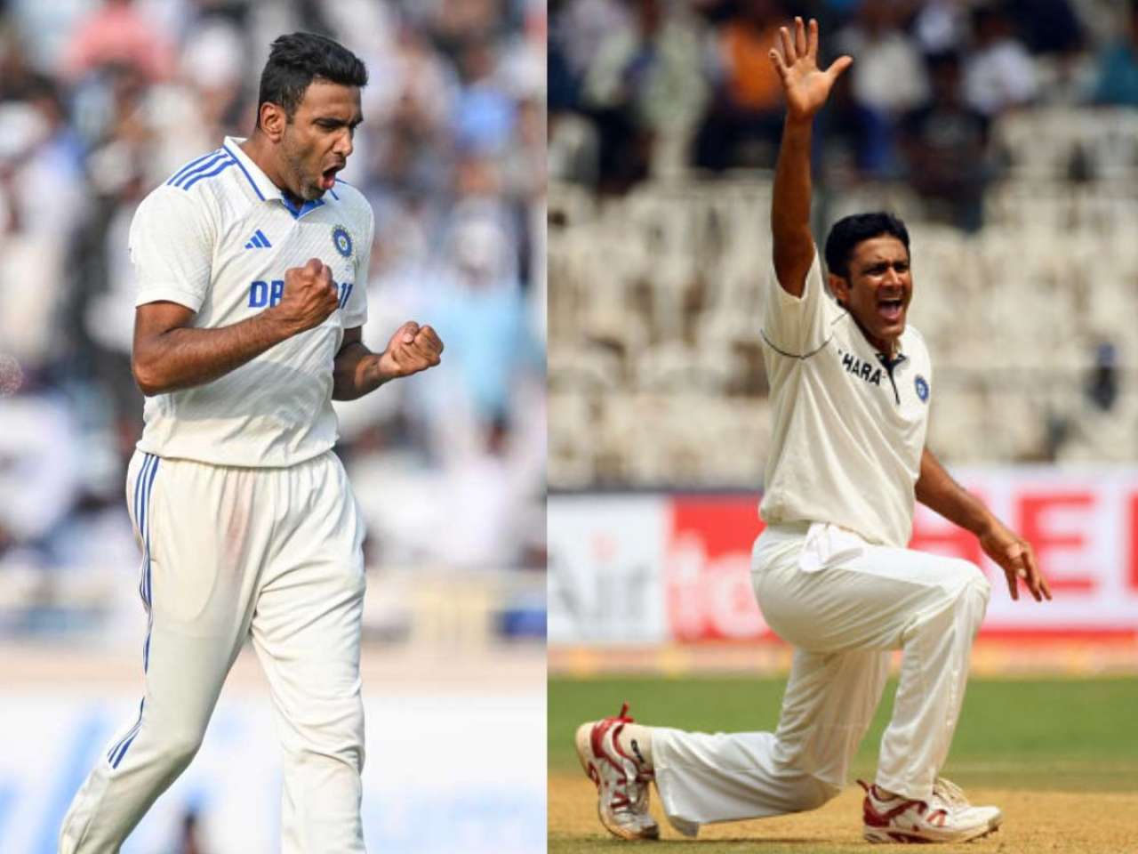 Ashwin Mitchell Ravichandran Ashwin and Anil Kumble: 5 surprising similarities between ...