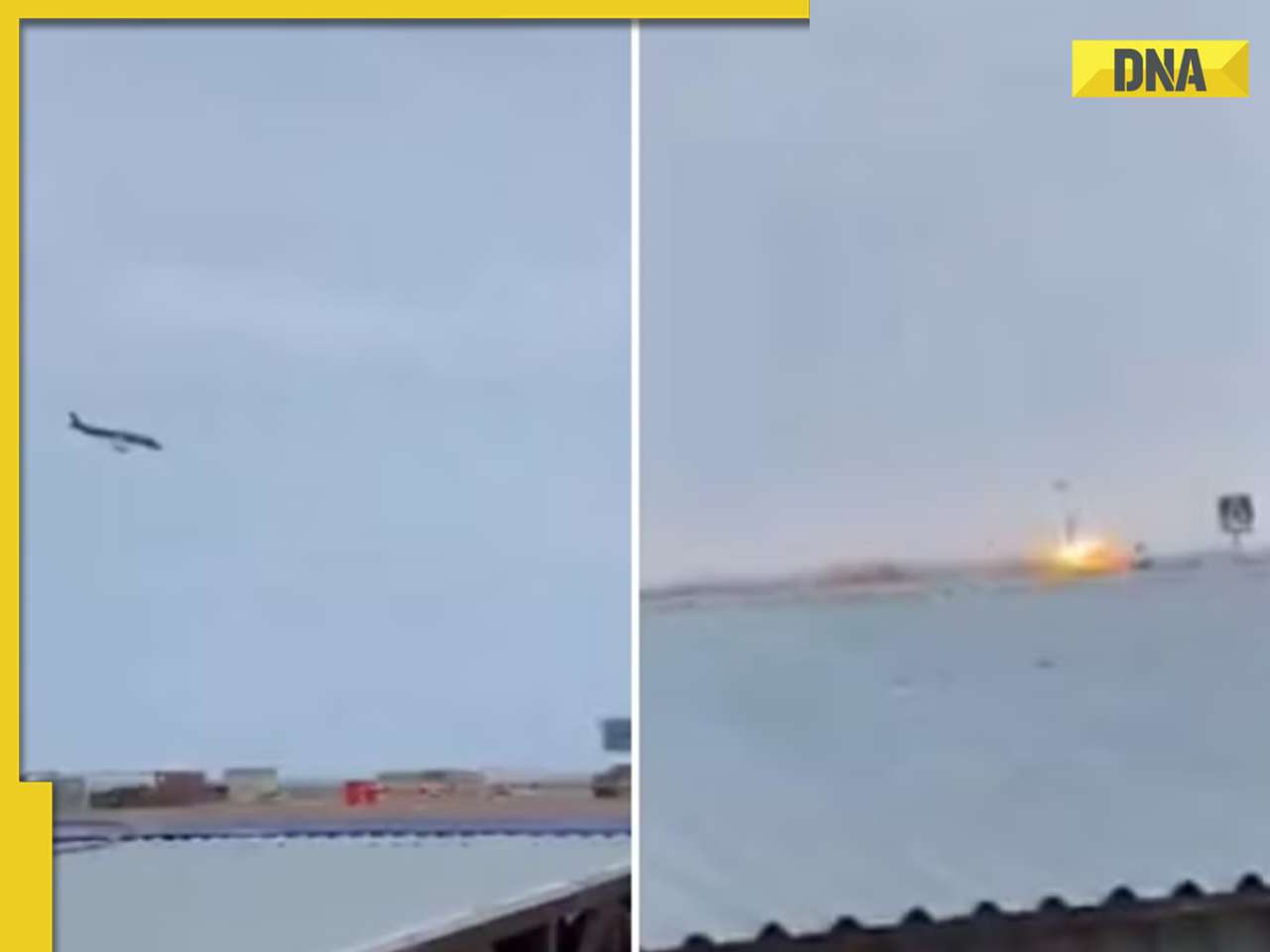 カザフスタンで旅客機墜落、数名死亡の恐れ
