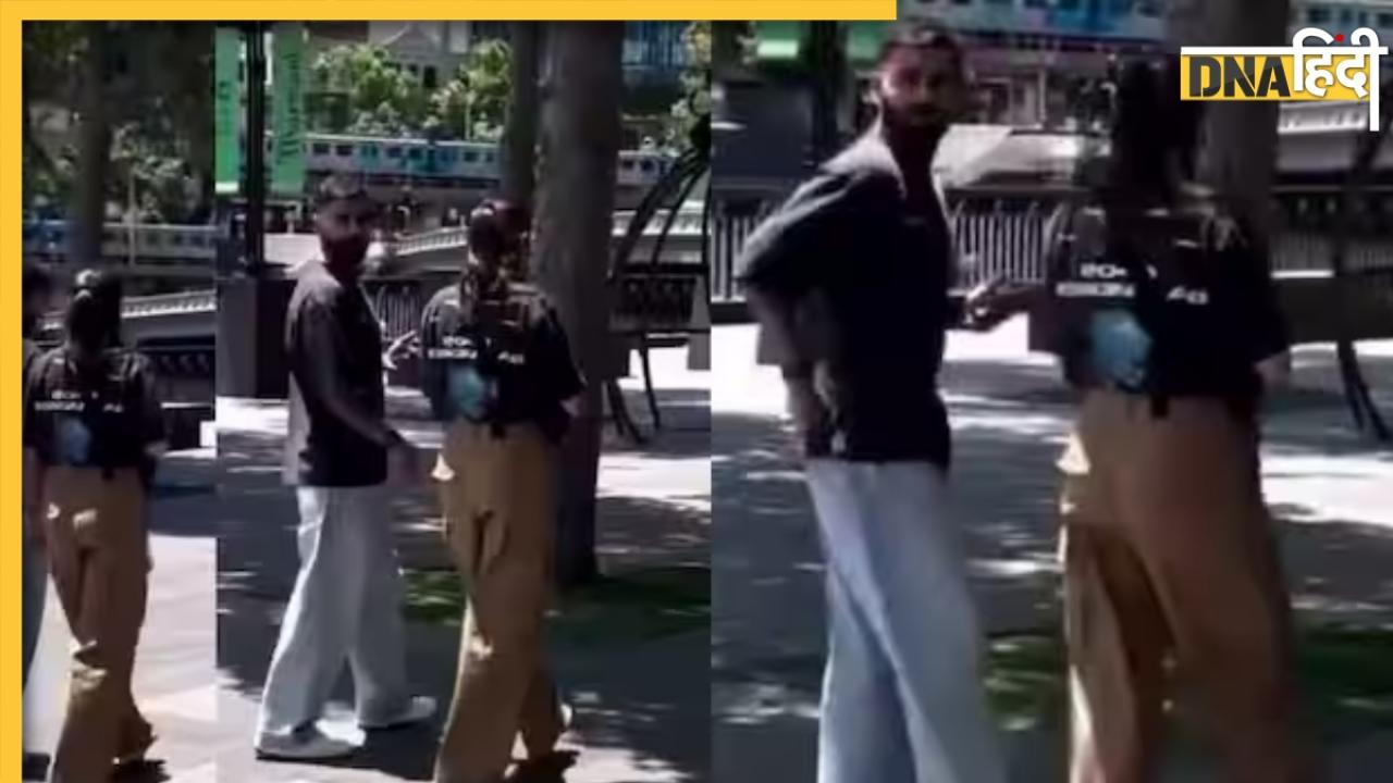 मेलबर्न की सड़कों पर घमूते नजर आए Virat Kohli और  Anushka sharma, सोशल मीडिया पर वायरल हुआ वीडियो 
